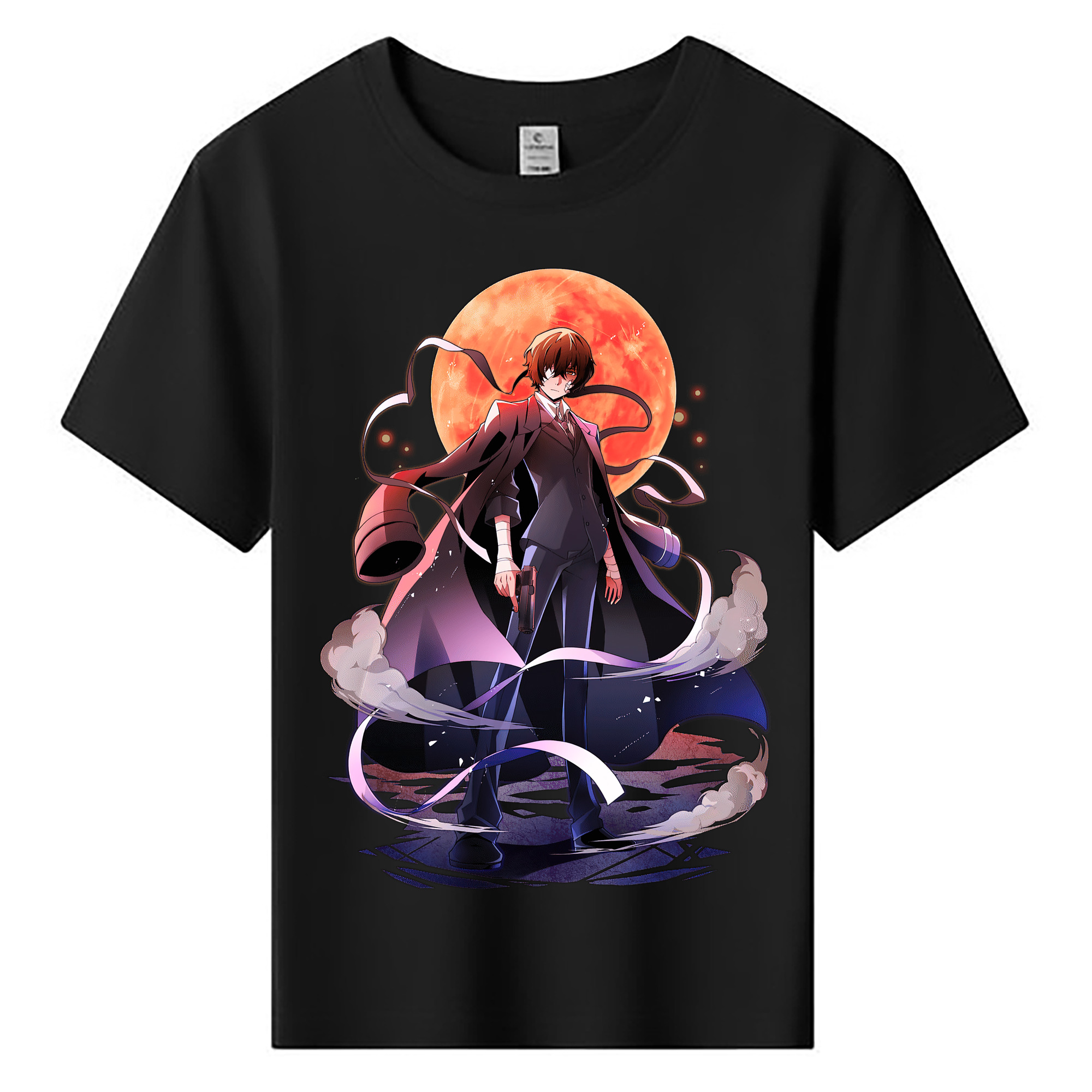 （画像用） 文豪ストレイドッグス Bungo Stray Dogs 綿100％キッズTシャツ（フロントプリント）