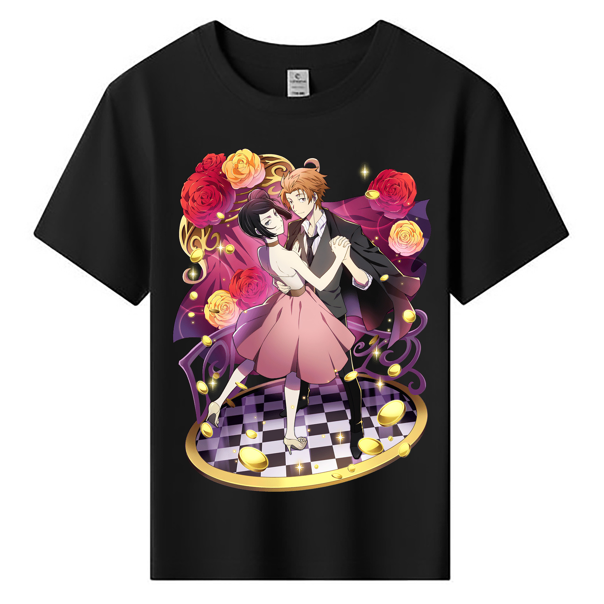 （画像用） 文豪ストレイドッグス Bungo Stray Dogs 綿100％キッズTシャツ（フロントプリント）