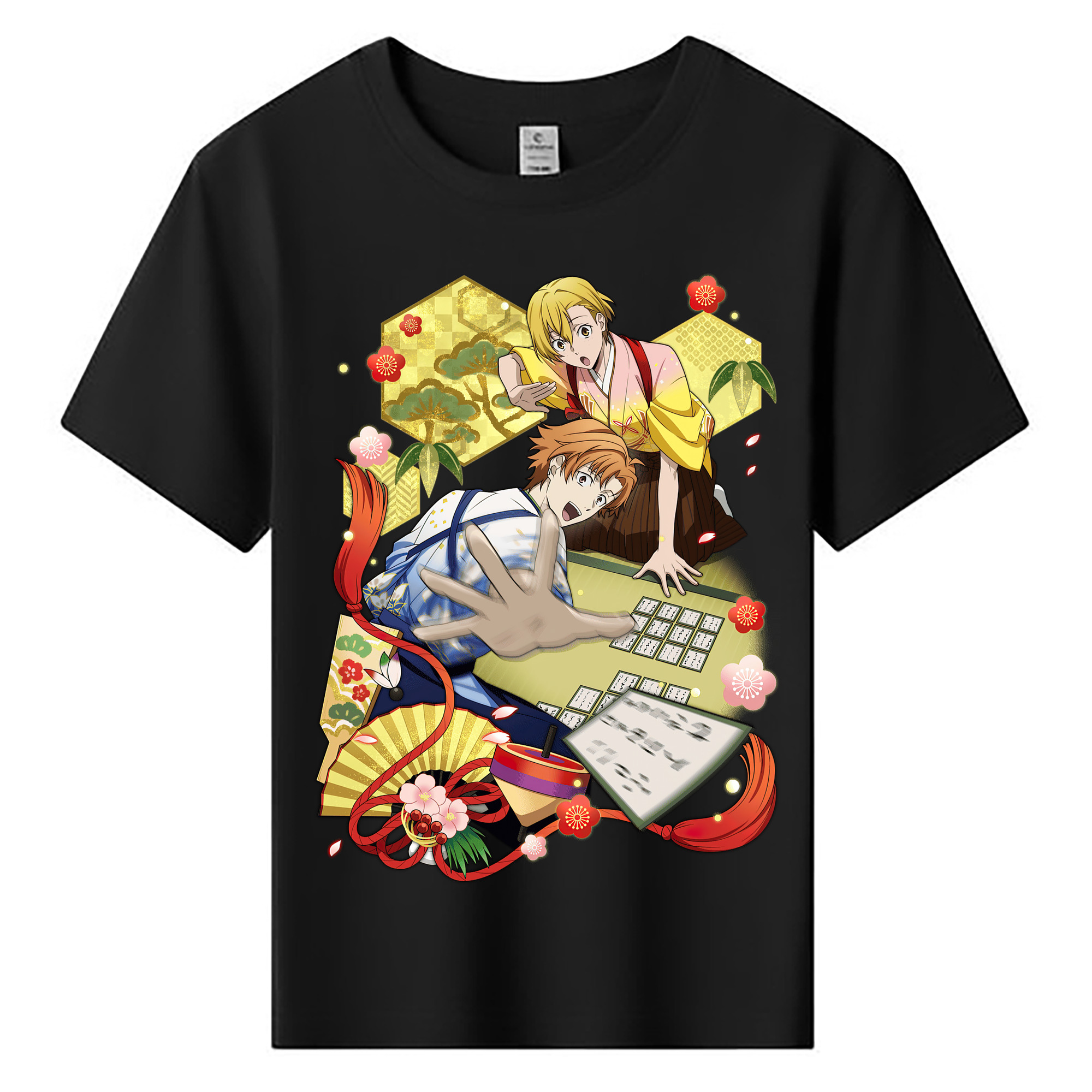 （画像用） 文豪ストレイドッグス Bungo Stray Dogs 綿100％キッズTシャツ（フロントプリント）