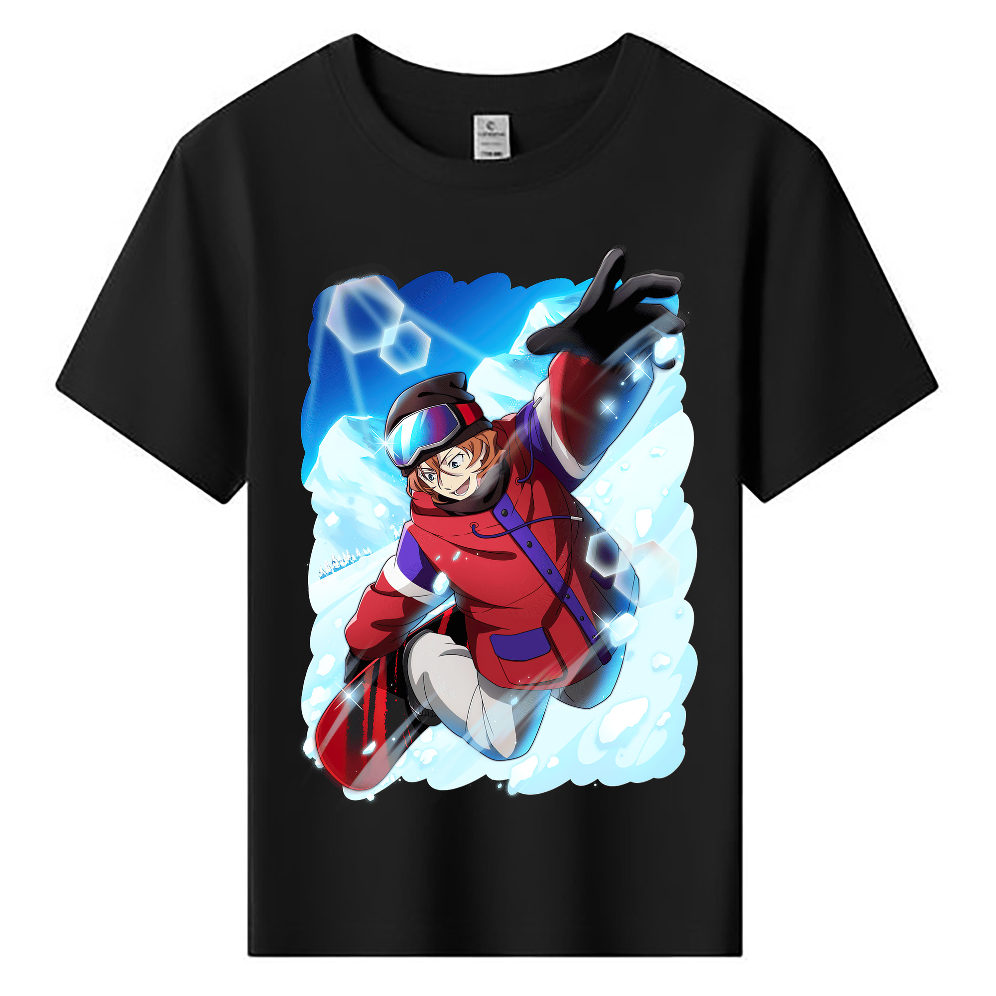 （画像用） 文豪ストレイドッグス Bungo Stray Dogs 綿100％キッズTシャツ（フロントプリント）