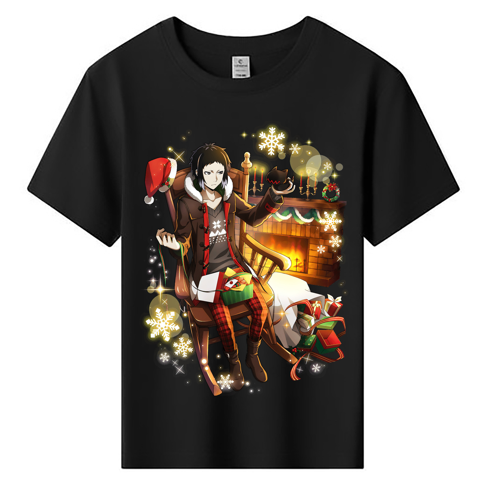 （画像用） 文豪ストレイドッグス Bungo Stray Dogs 綿100％キッズTシャツ（フロントプリント）