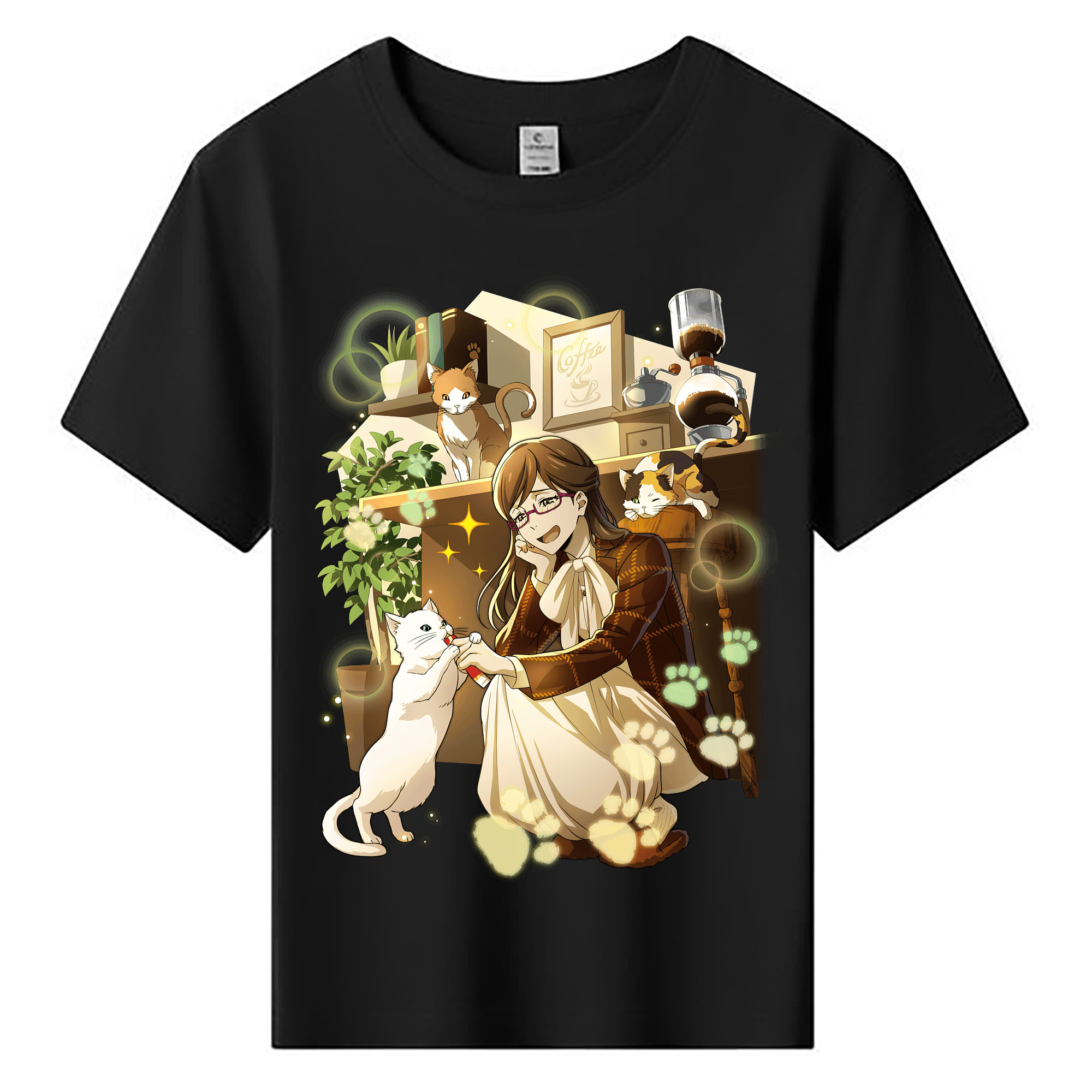 （画像用） 文豪ストレイドッグス Bungo Stray Dogs 綿100％キッズTシャツ（フロントプリント）