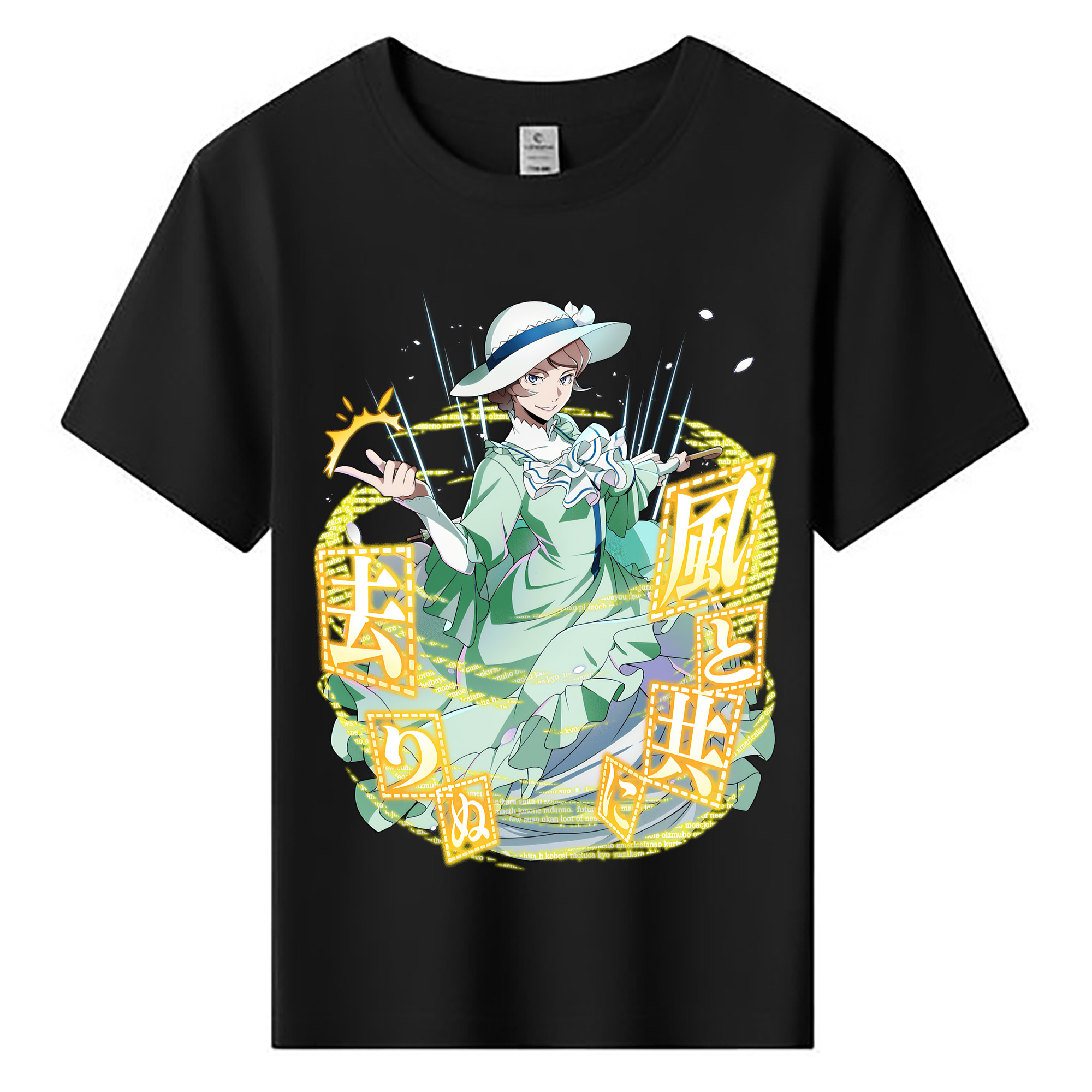 （画像用） 文豪ストレイドッグス Bungo Stray Dogs 綿100％キッズTシャツ（フロントプリント）