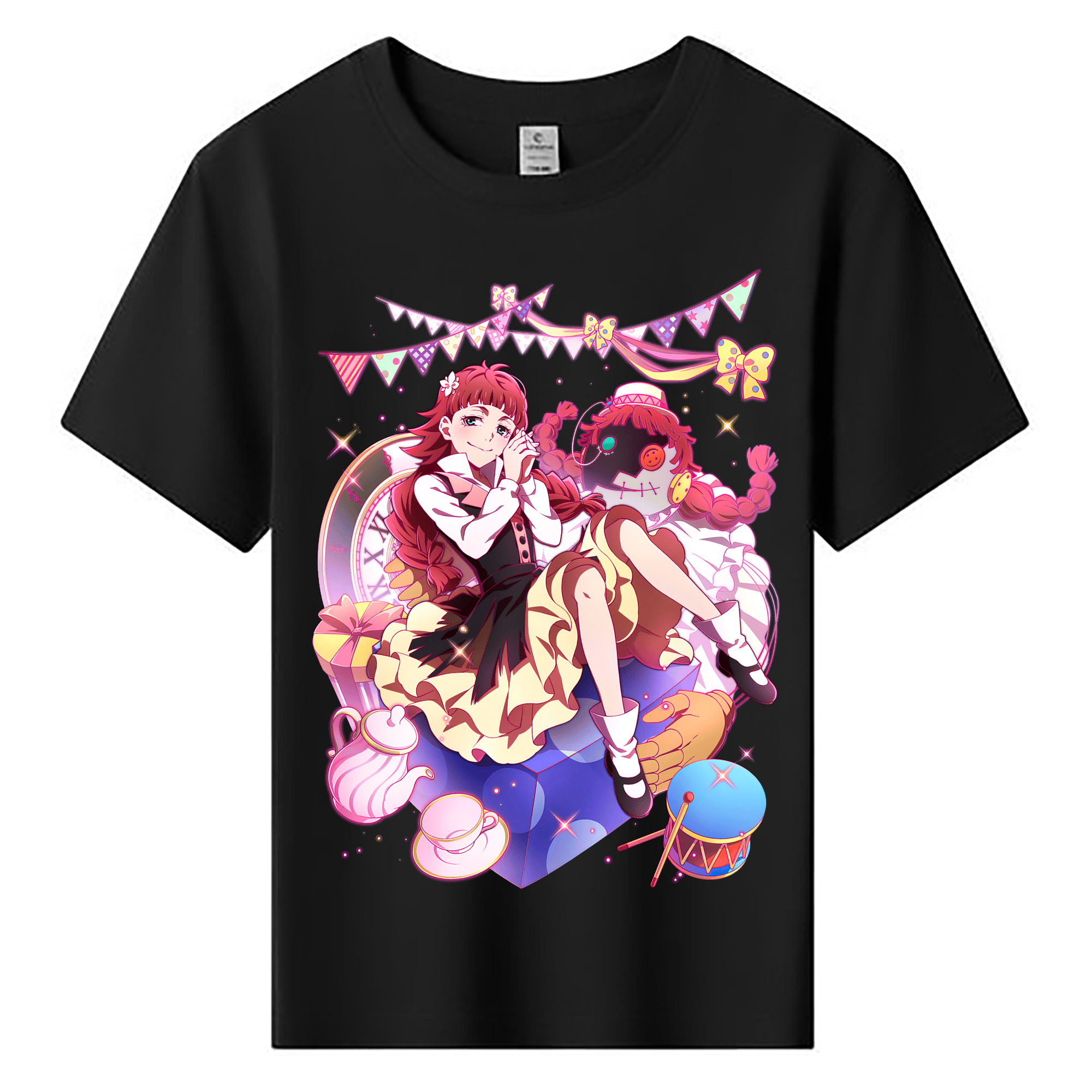 （画像用） 文豪ストレイドッグス Bungo Stray Dogs 綿100％キッズTシャツ（フロントプリント）
