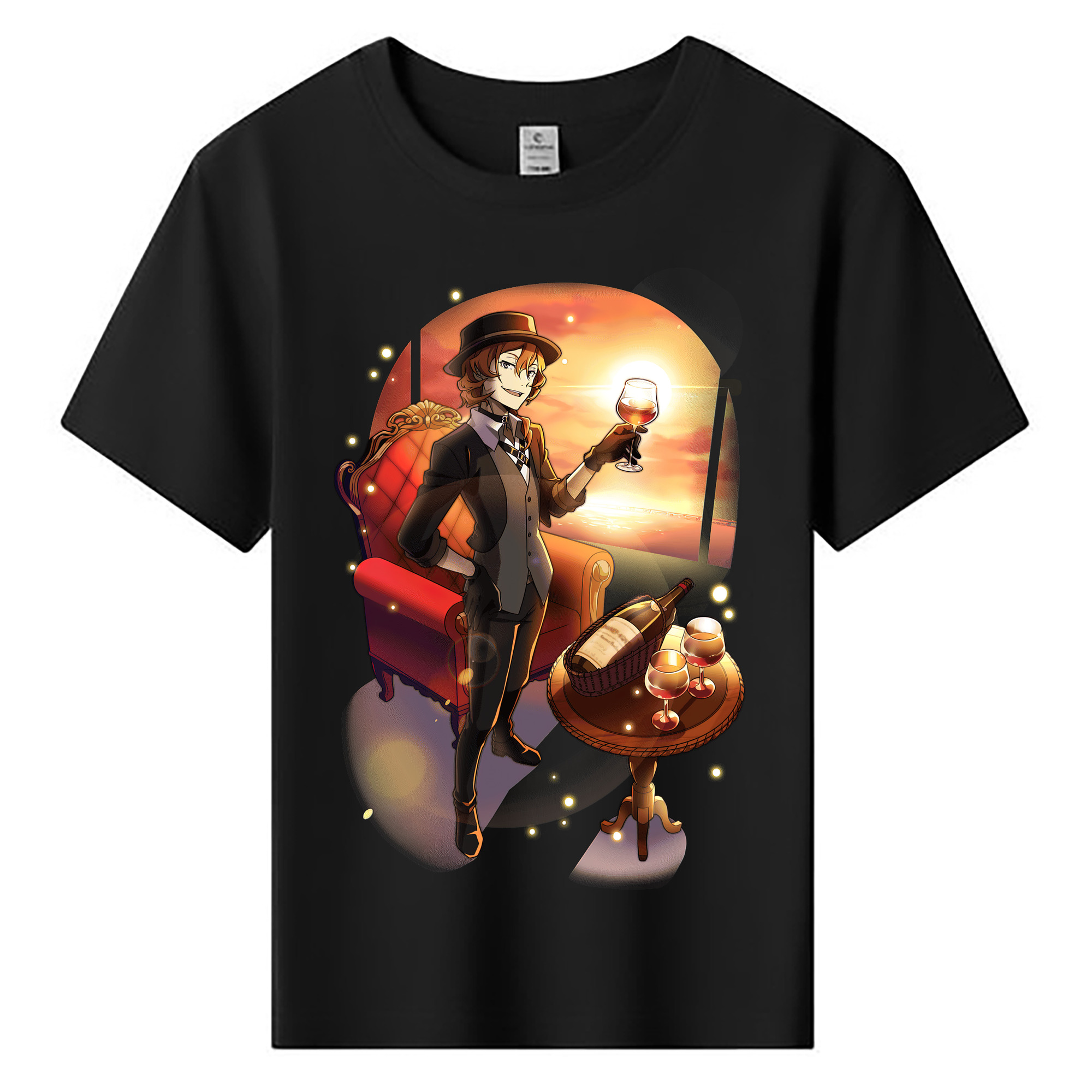 （画像用） 文豪ストレイドッグス Bungo Stray Dogs 綿100％キッズTシャツ（フロントプリント）