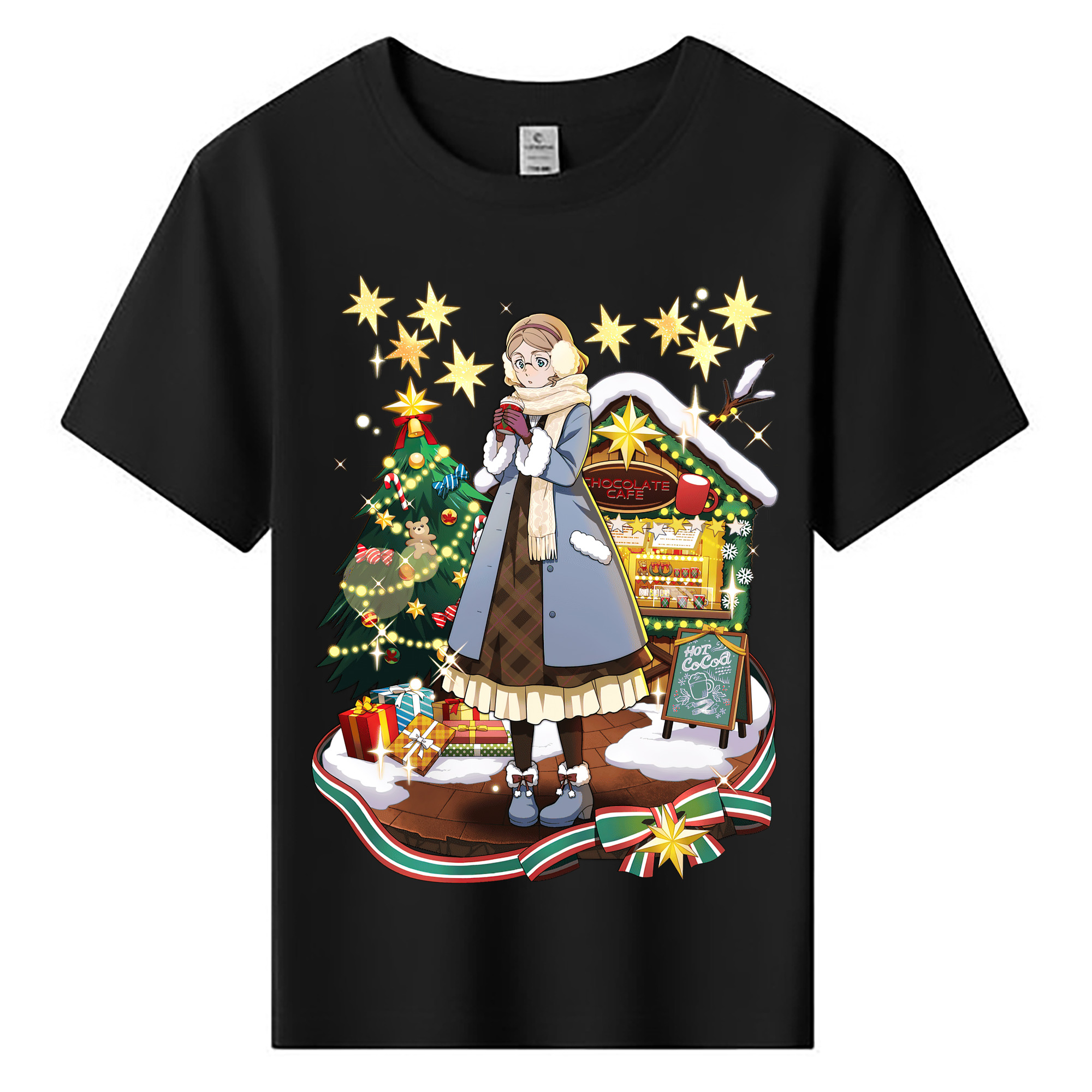 （画像用） 文豪ストレイドッグス Bungo Stray Dogs 綿100％キッズTシャツ（フロントプリント）