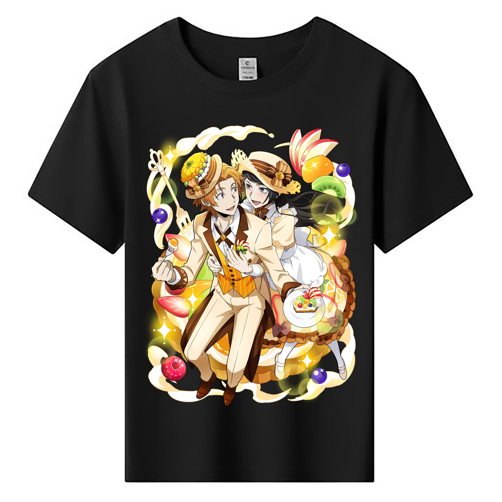 （画像用） 文豪ストレイドッグス Bungo Stray Dogs 綿100％キッズTシャツ（フロントプリント）