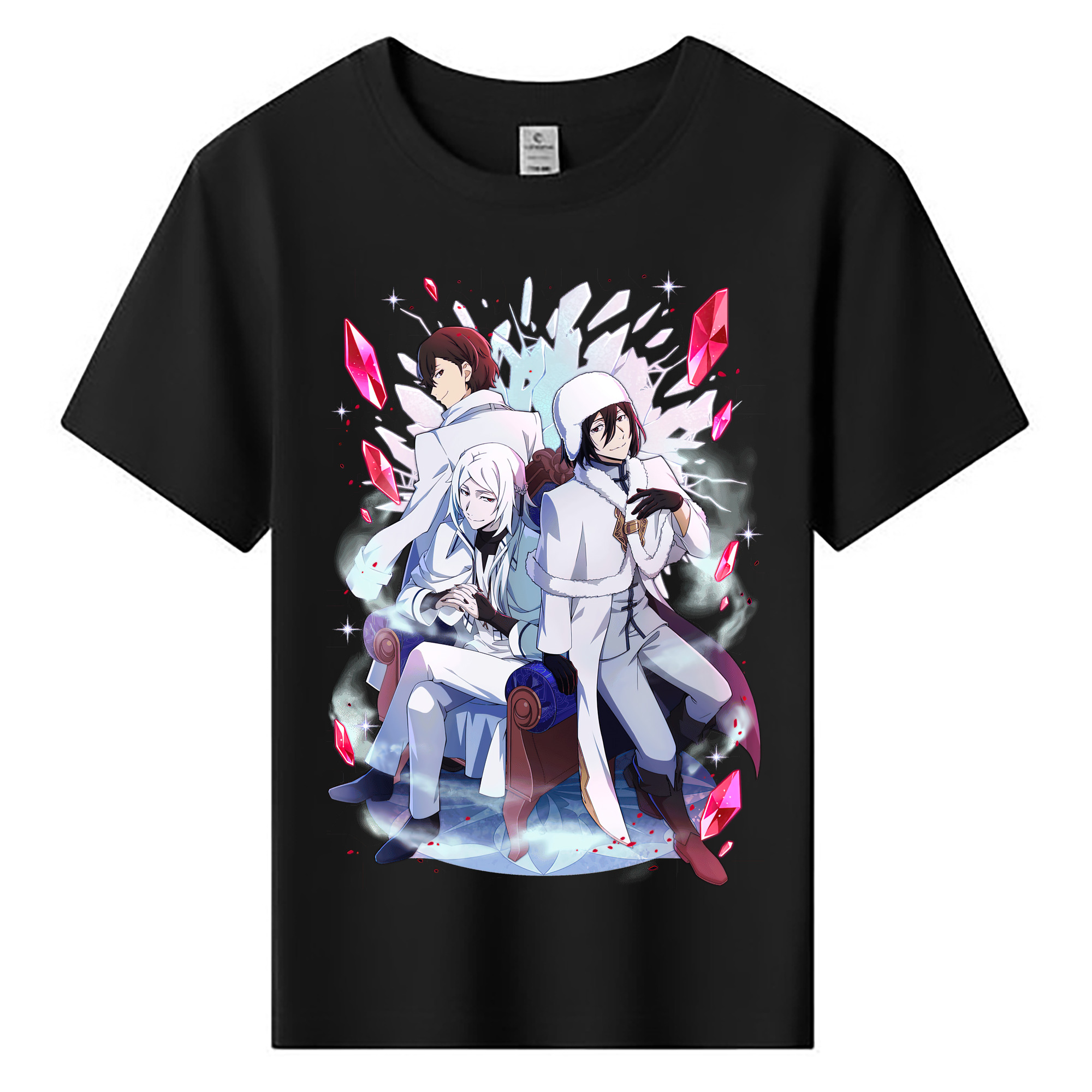 （画像用） 文豪ストレイドッグス Bungo Stray Dogs 綿100％キッズTシャツ（フロントプリント）