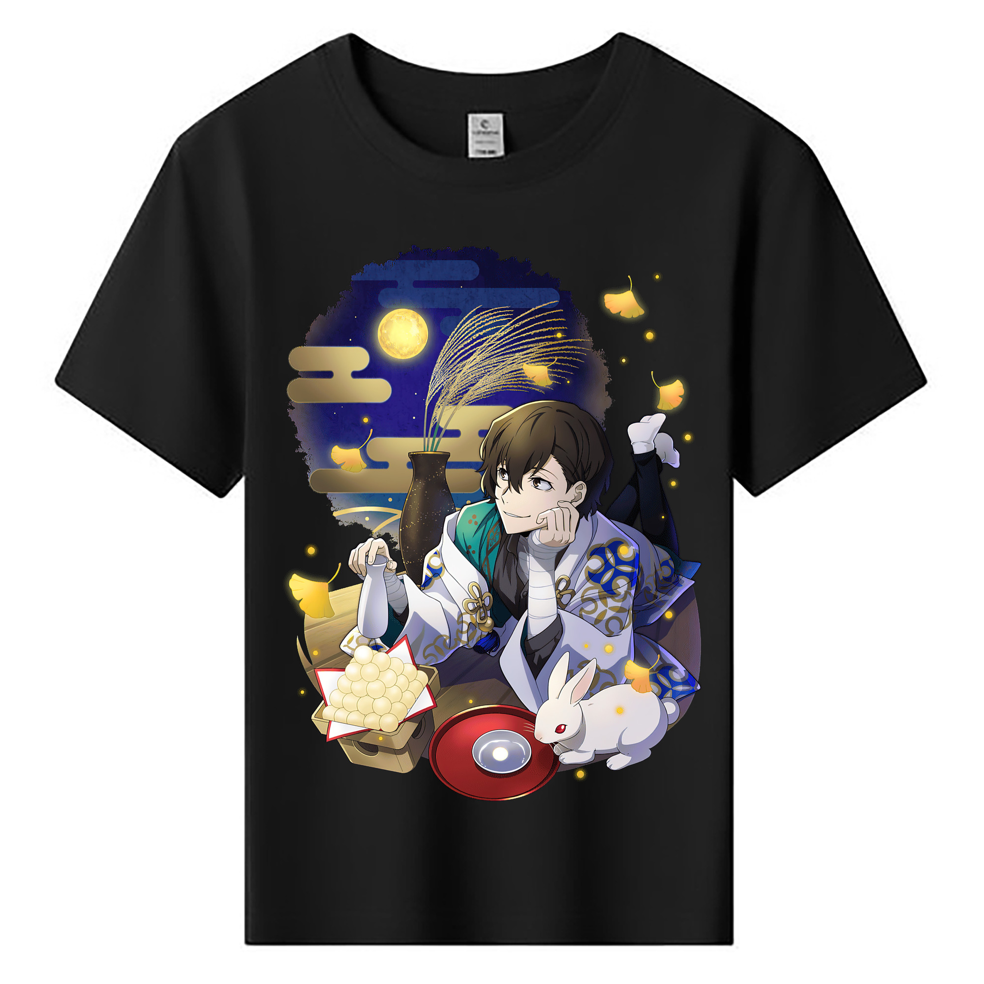 （画像用） 文豪ストレイドッグス Bungo Stray Dogs 綿100％キッズTシャツ（フロントプリント）