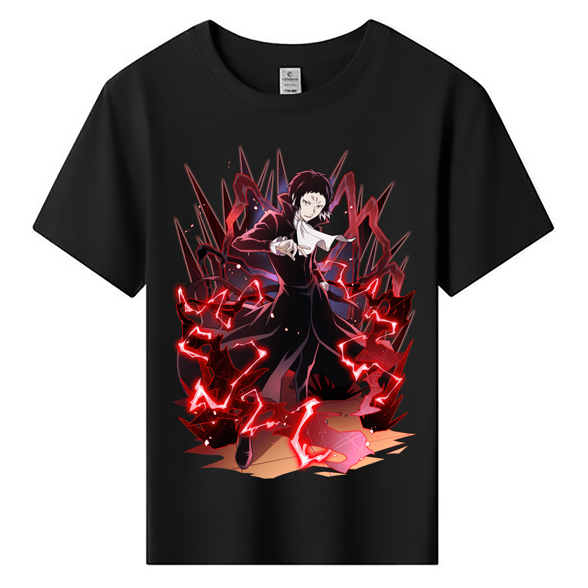（画像用） 文豪ストレイドッグス Bungo Stray Dogs 綿100％キッズTシャツ（フロントプリント）