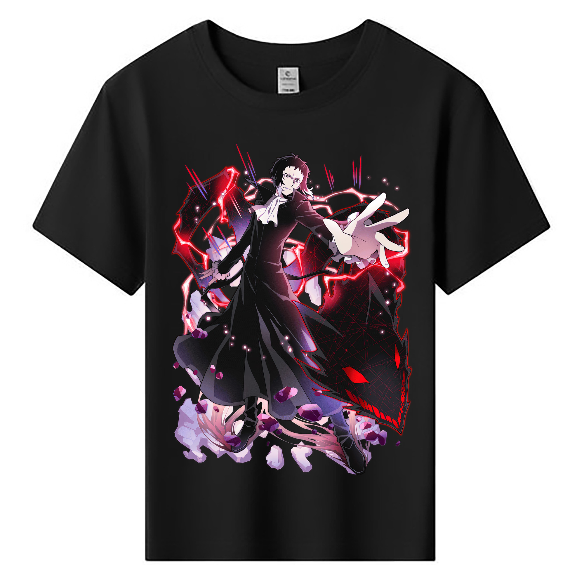 （画像用） 文豪ストレイドッグス Bungo Stray Dogs 綿100％キッズTシャツ（フロントプリント）