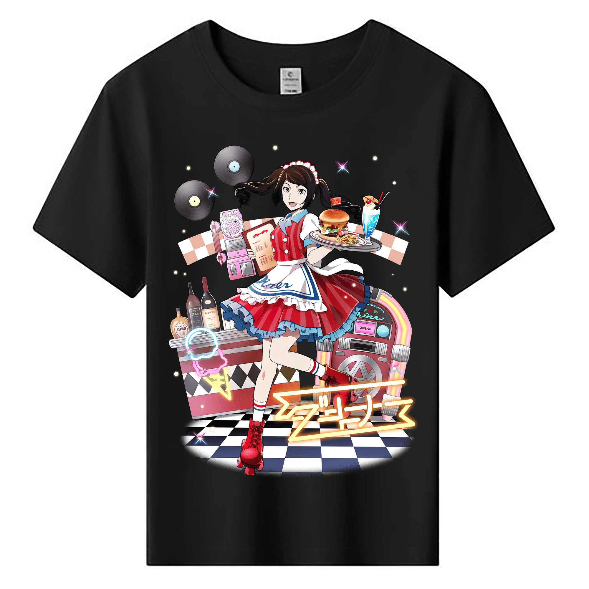 （画像用） 文豪ストレイドッグス Bungo Stray Dogs 綿100％キッズTシャツ（フロントプリント）
