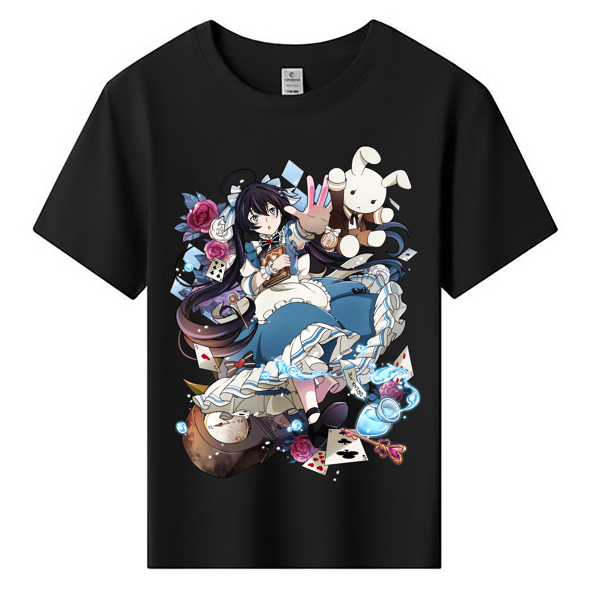 （画像用） 文豪ストレイドッグス Bungo Stray Dogs 綿100％キッズTシャツ（フロントプリント）