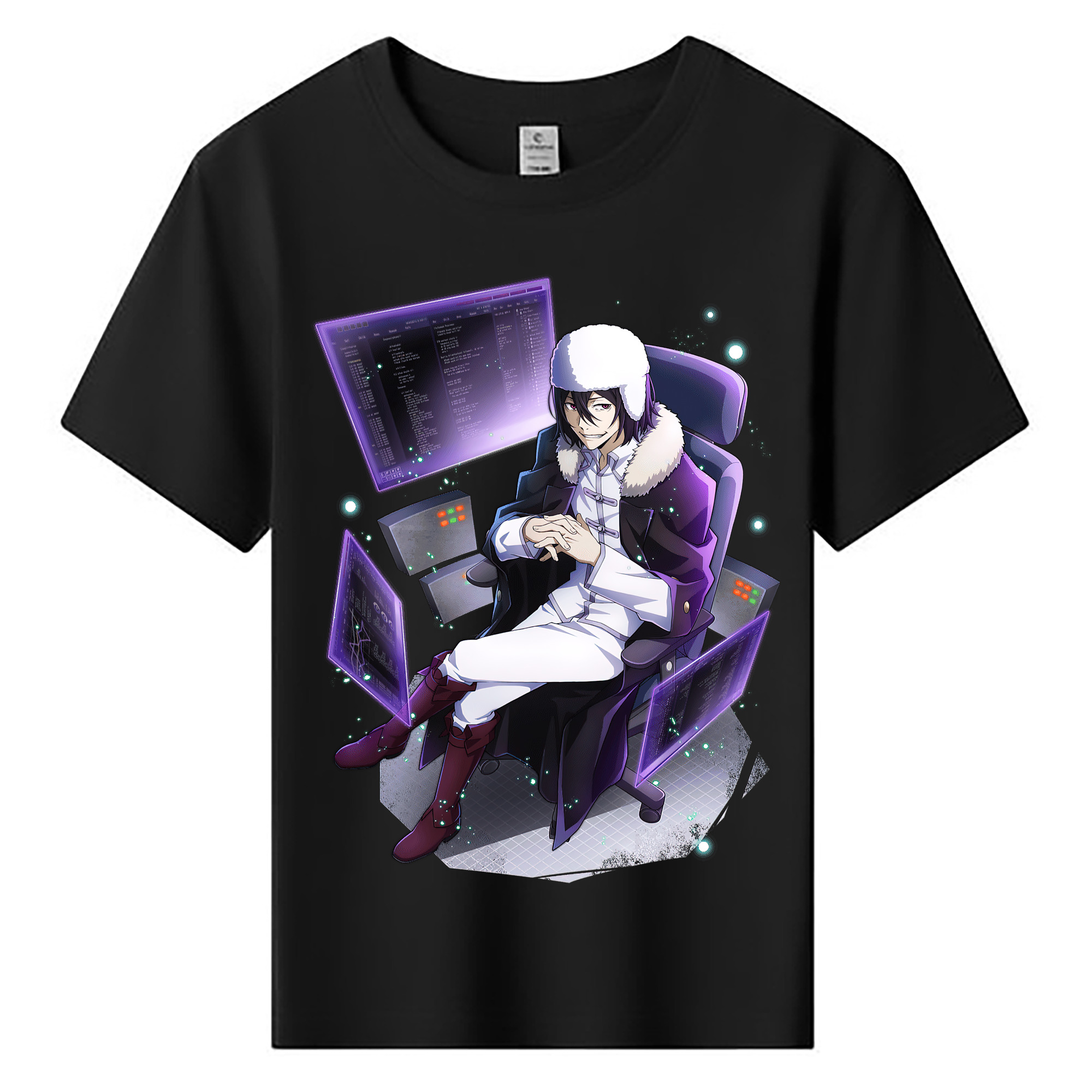 （画像用） 文豪ストレイドッグス Bungo Stray Dogs 綿100％キッズTシャツ（フロントプリント）