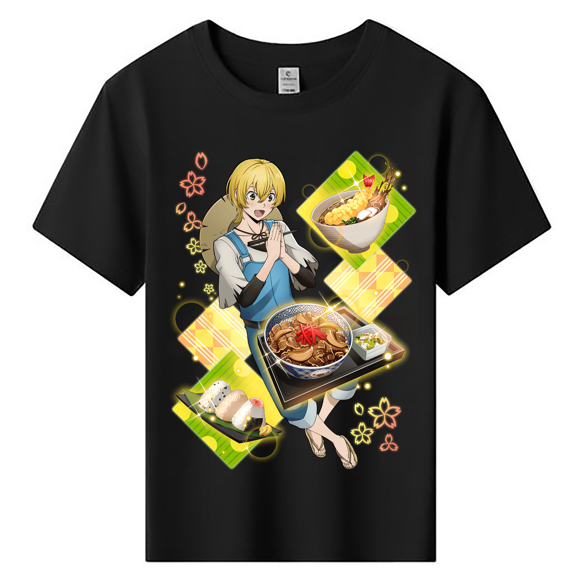 （画像用） 文豪ストレイドッグス Bungo Stray Dogs 綿100％キッズTシャツ（フロントプリント）