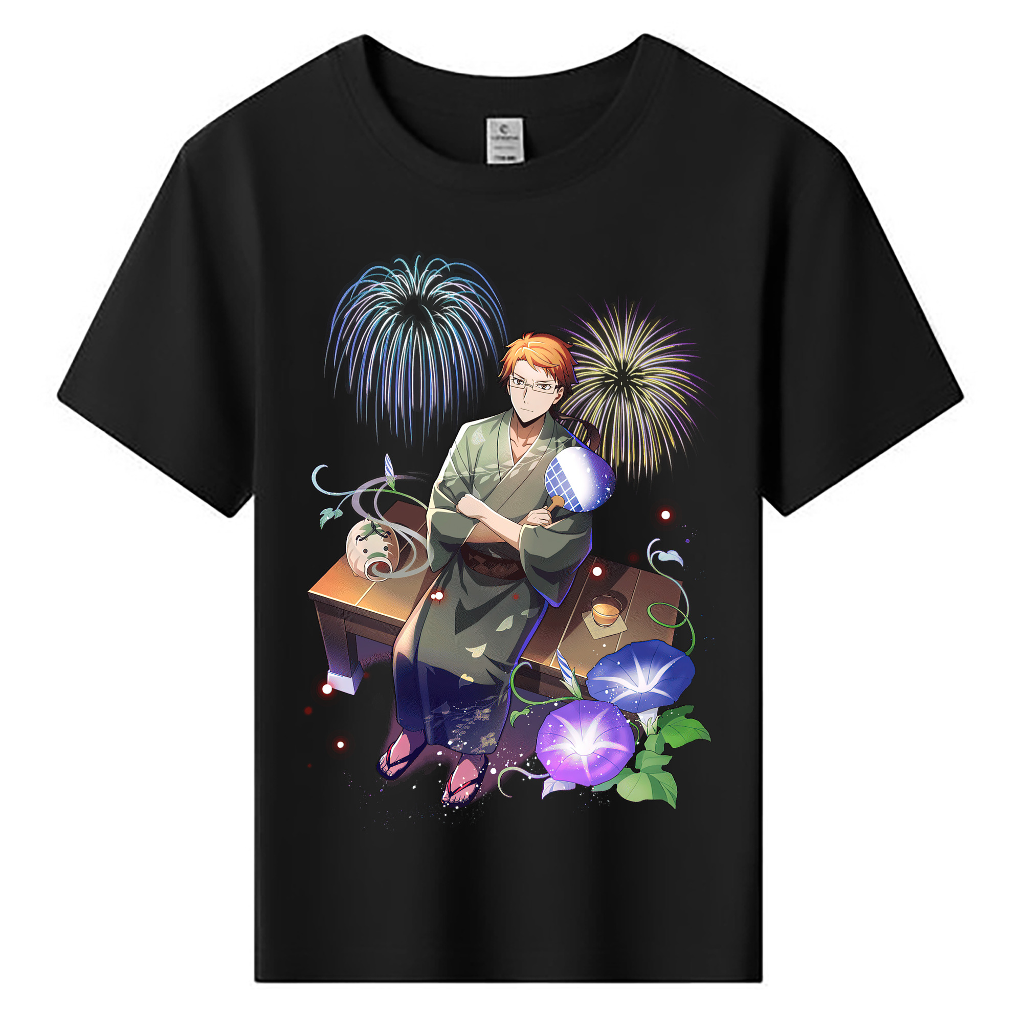 （画像用） 文豪ストレイドッグス Bungo Stray Dogs 綿100％キッズTシャツ（フロントプリント）