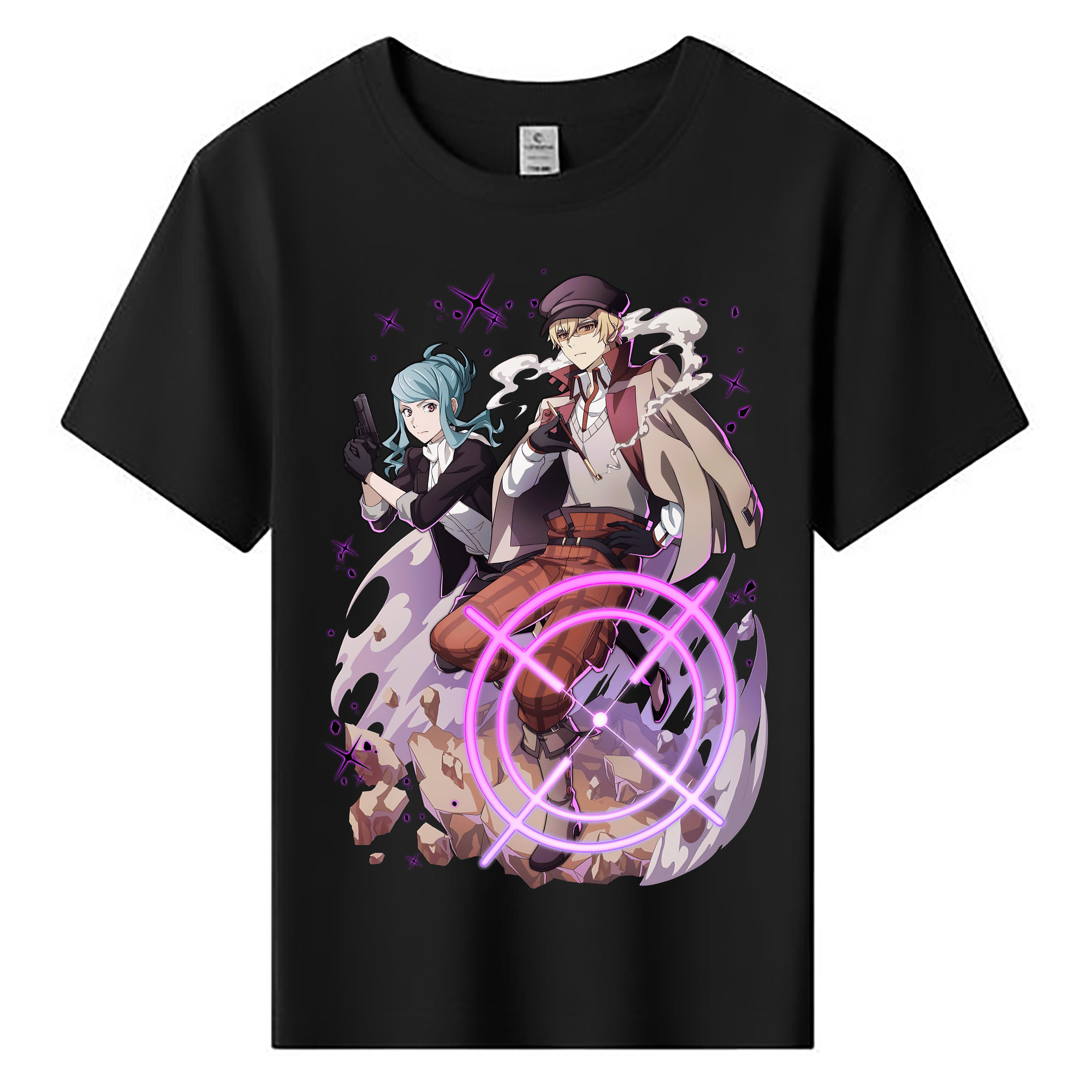 （画像用） 文豪ストレイドッグス Bungo Stray Dogs 綿100％キッズTシャツ（フロントプリント）