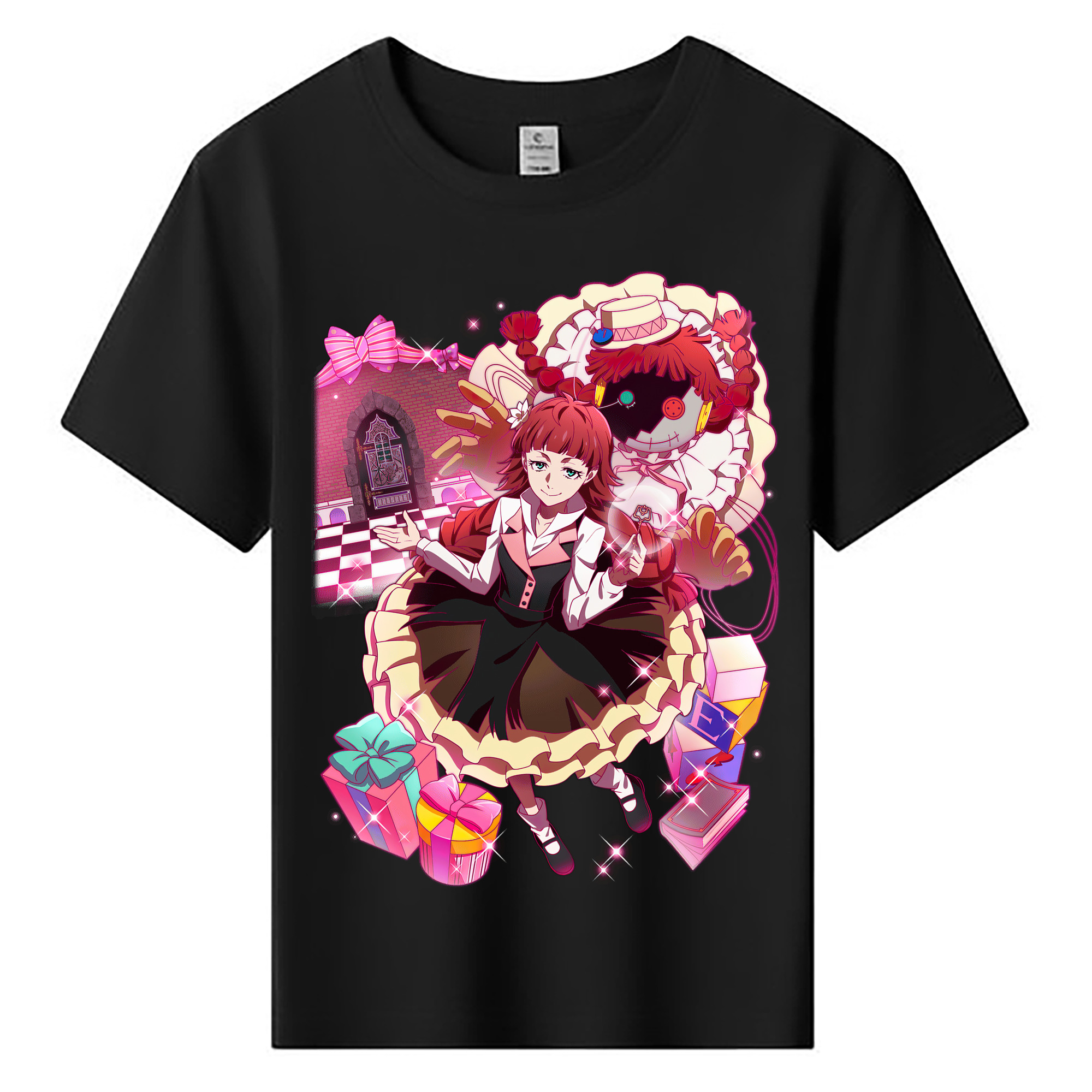 （画像用） 文豪ストレイドッグス Bungo Stray Dogs 綿100％キッズTシャツ（フロントプリント）
