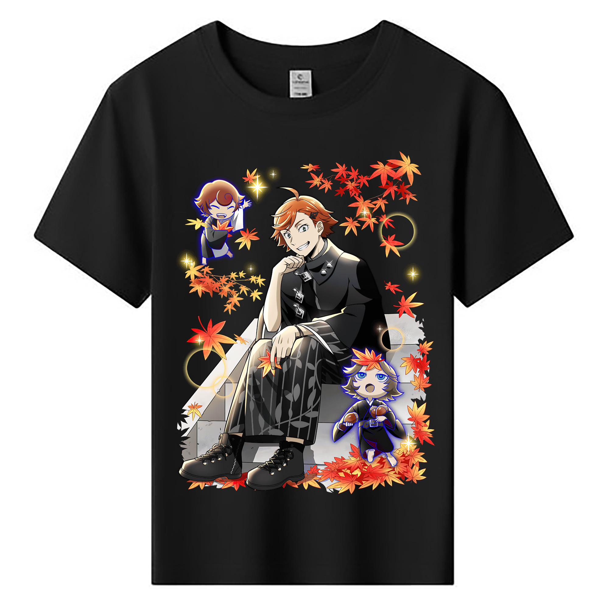 （画像用） 文豪ストレイドッグス Bungo Stray Dogs 綿100％キッズTシャツ（フロントプリント）