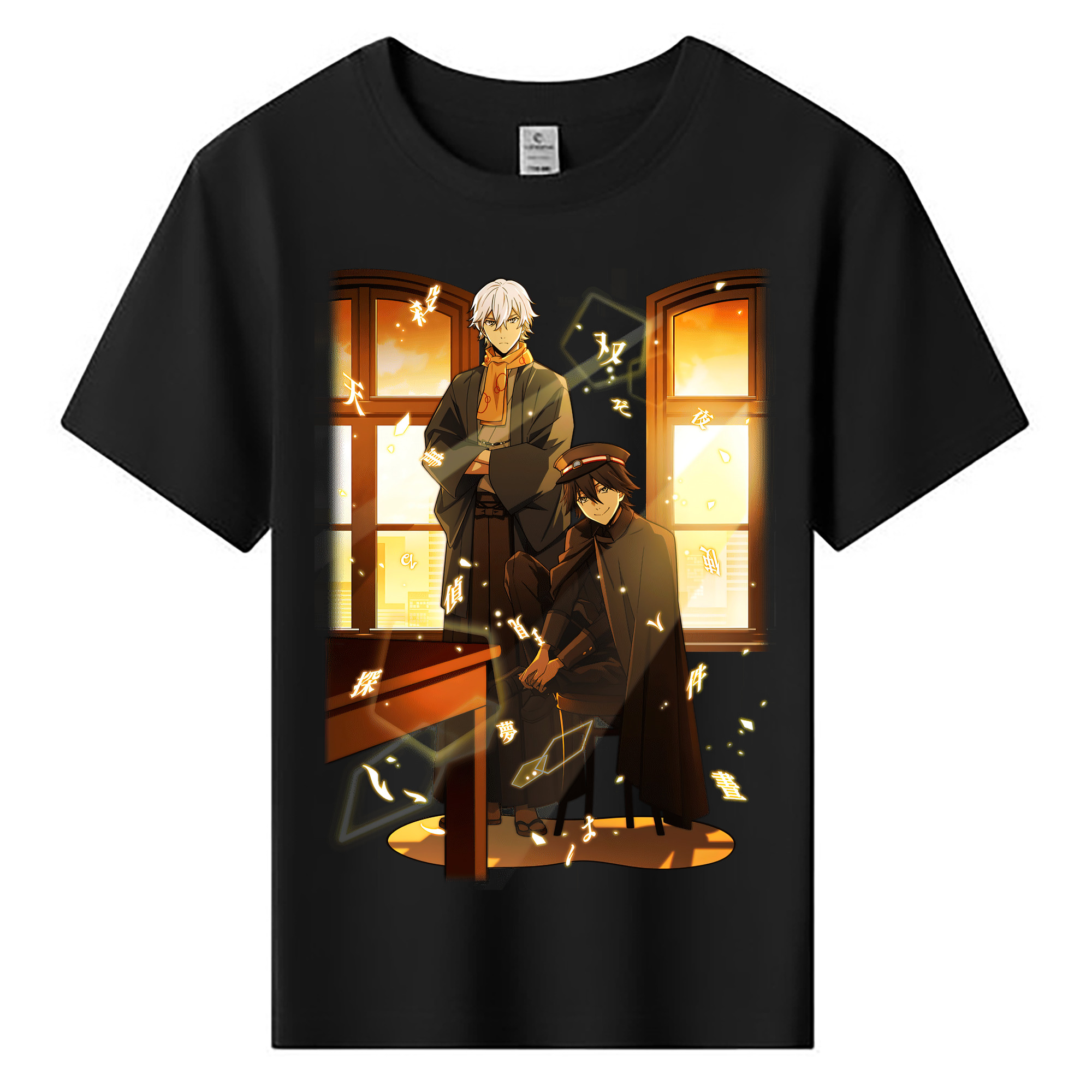 （画像用） 文豪ストレイドッグス Bungo Stray Dogs 綿100％キッズTシャツ（フロントプリント）