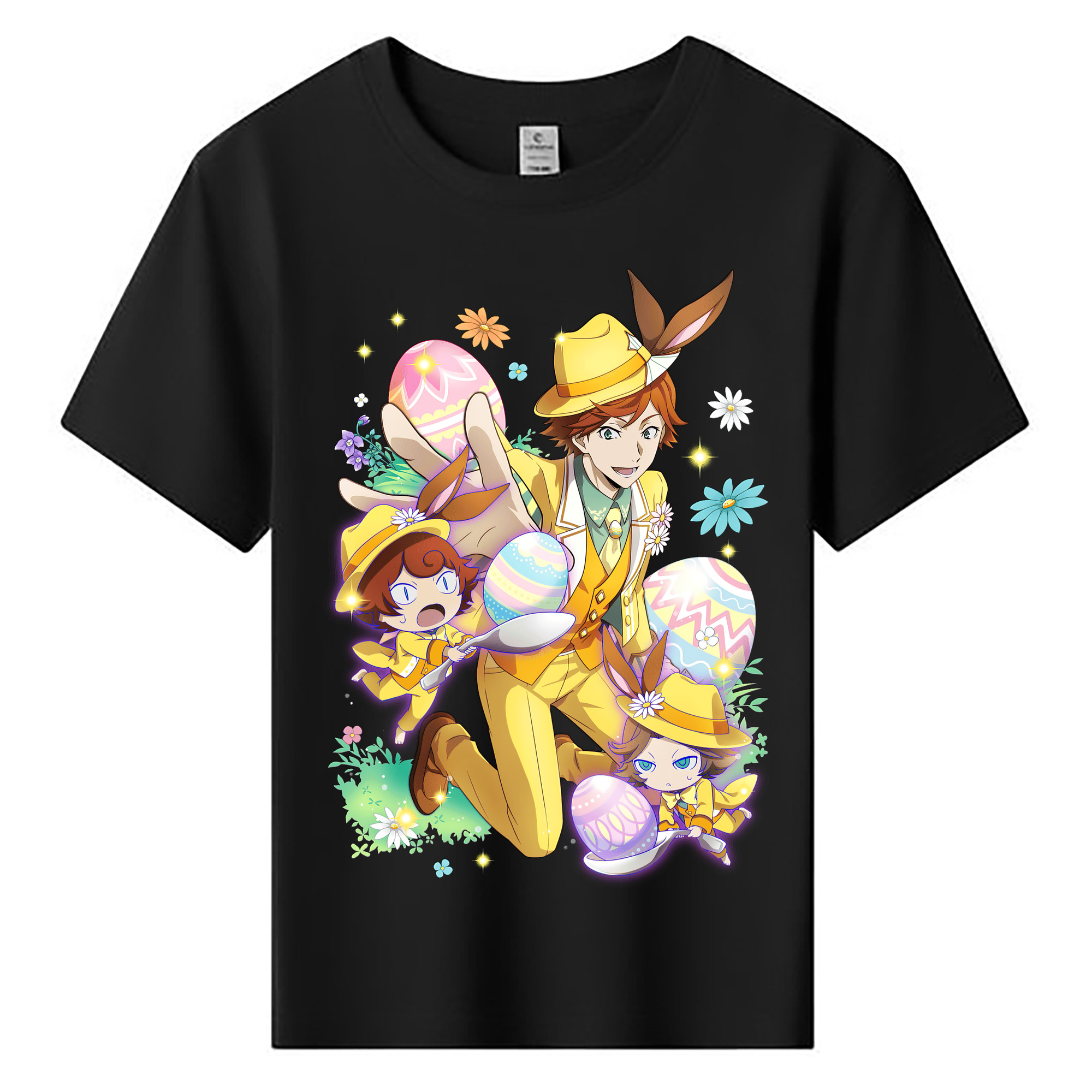 （画像用） 文豪ストレイドッグス Bungo Stray Dogs 綿100％キッズTシャツ（フロントプリント）