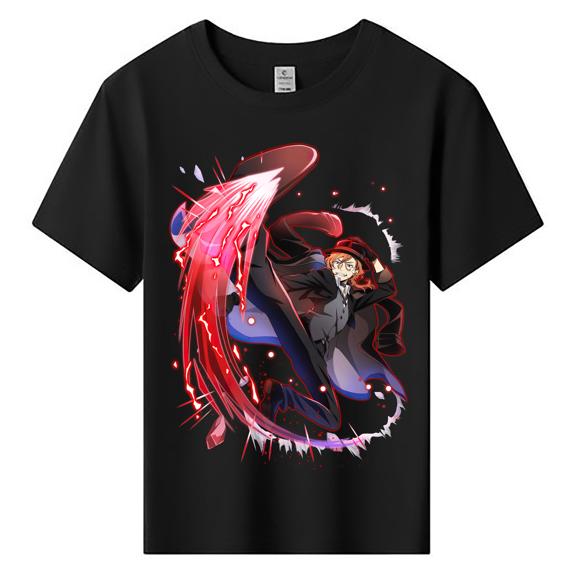 （画像用） 文豪ストレイドッグス Bungo Stray Dogs 綿100％キッズTシャツ（フロントプリント）
