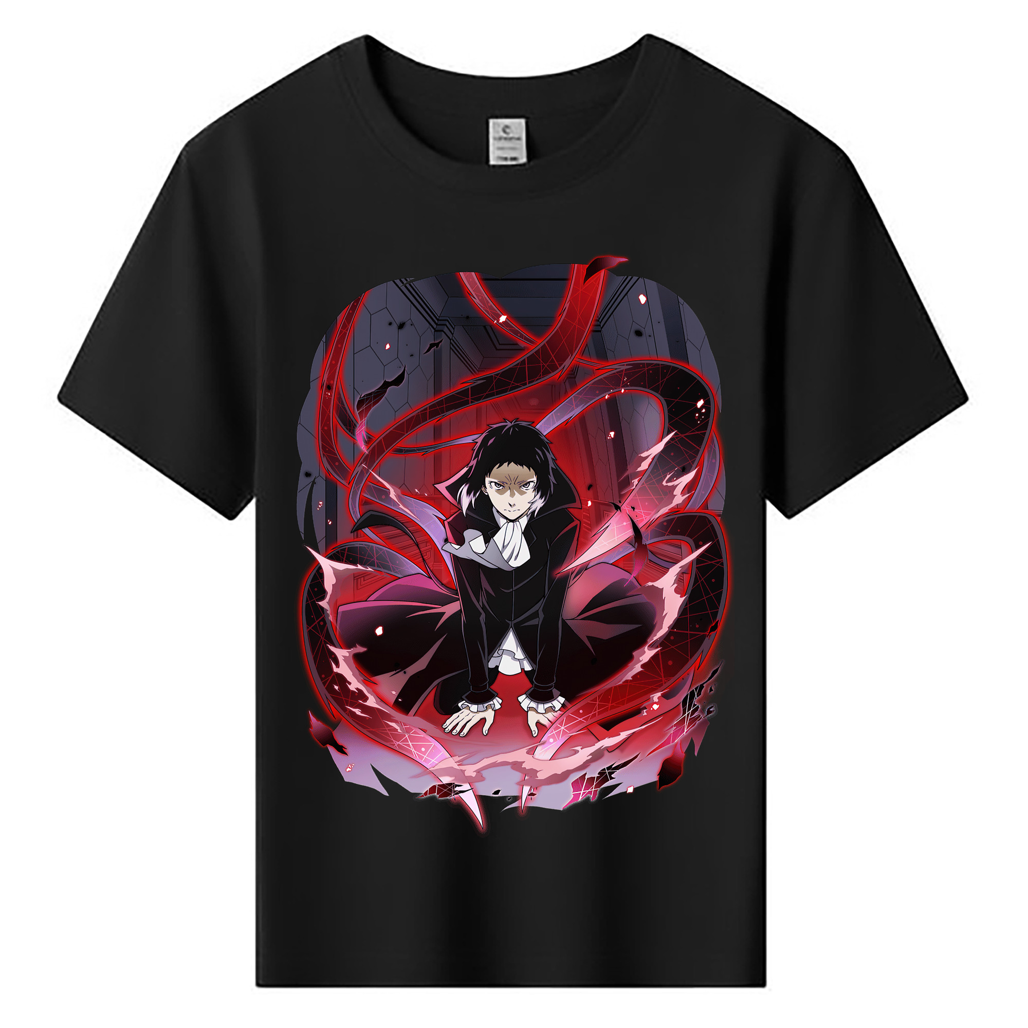 （画像用） 文豪ストレイドッグス Bungo Stray Dogs 綿100％キッズTシャツ（フロントプリント）