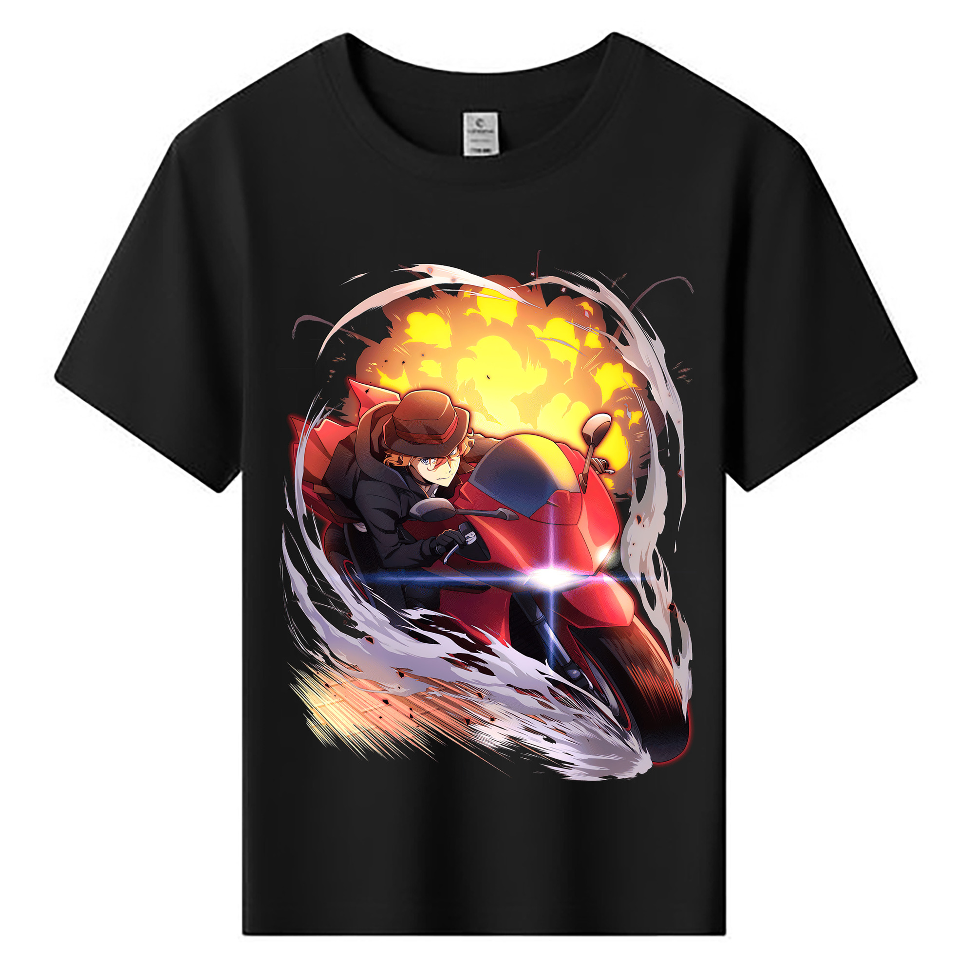 （画像用） 文豪ストレイドッグス Bungo Stray Dogs 綿100％キッズTシャツ（フロントプリント）