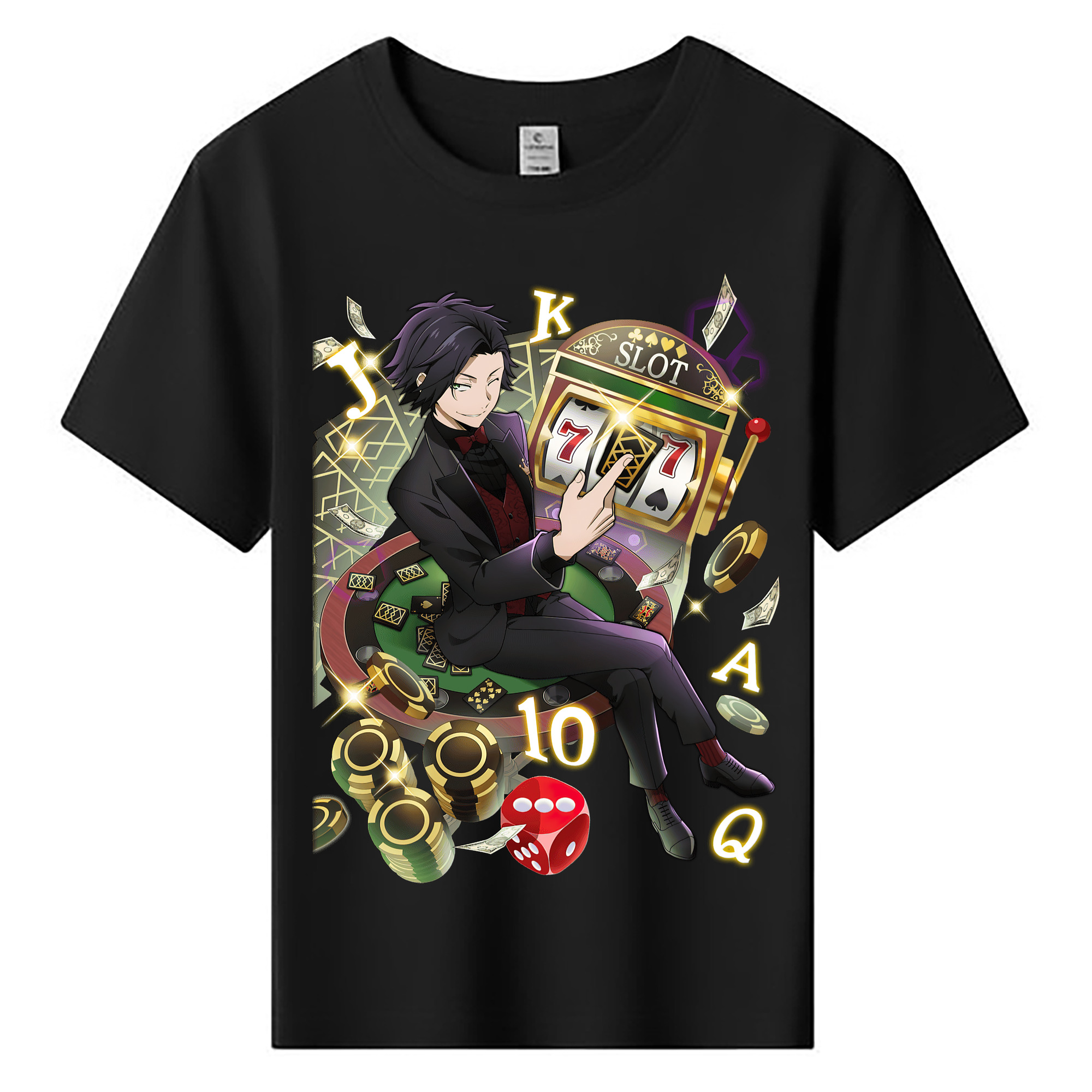 （画像用） 文豪ストレイドッグス Bungo Stray Dogs 綿100％キッズTシャツ（フロントプリント）