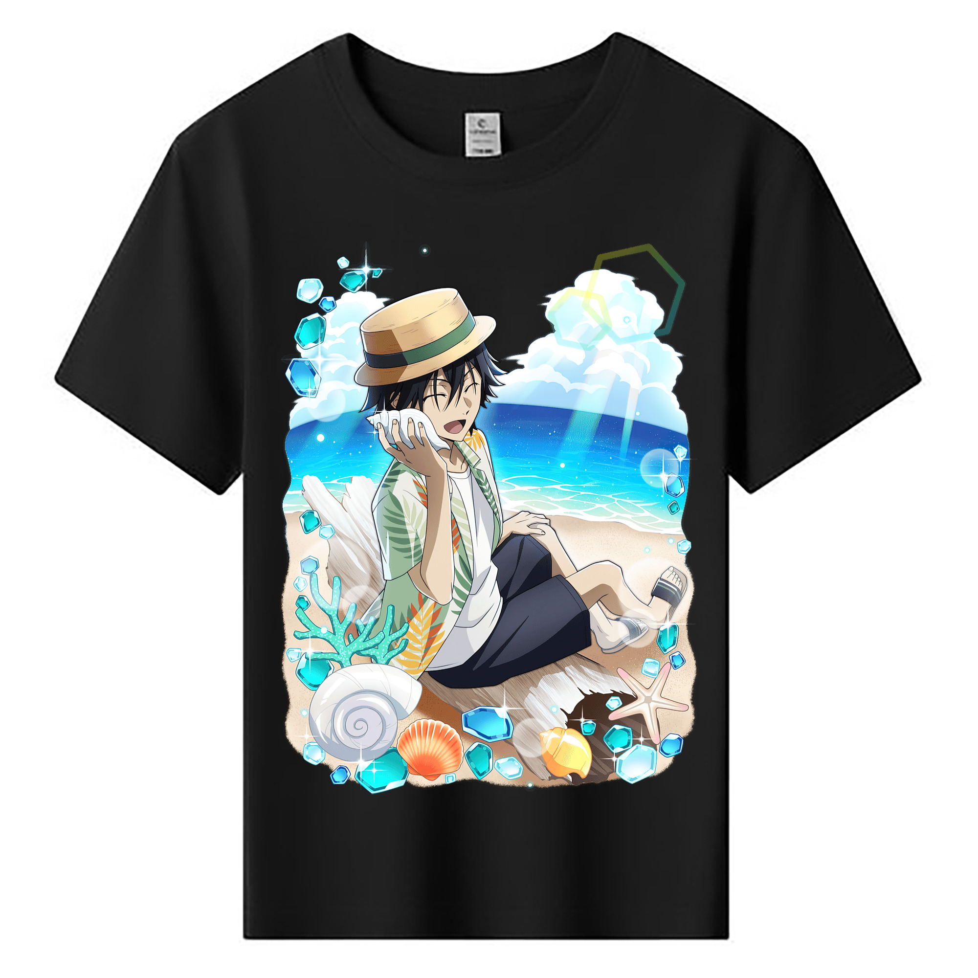 （画像用） 文豪ストレイドッグス Bungo Stray Dogs 綿100％キッズTシャツ（フロントプリント）