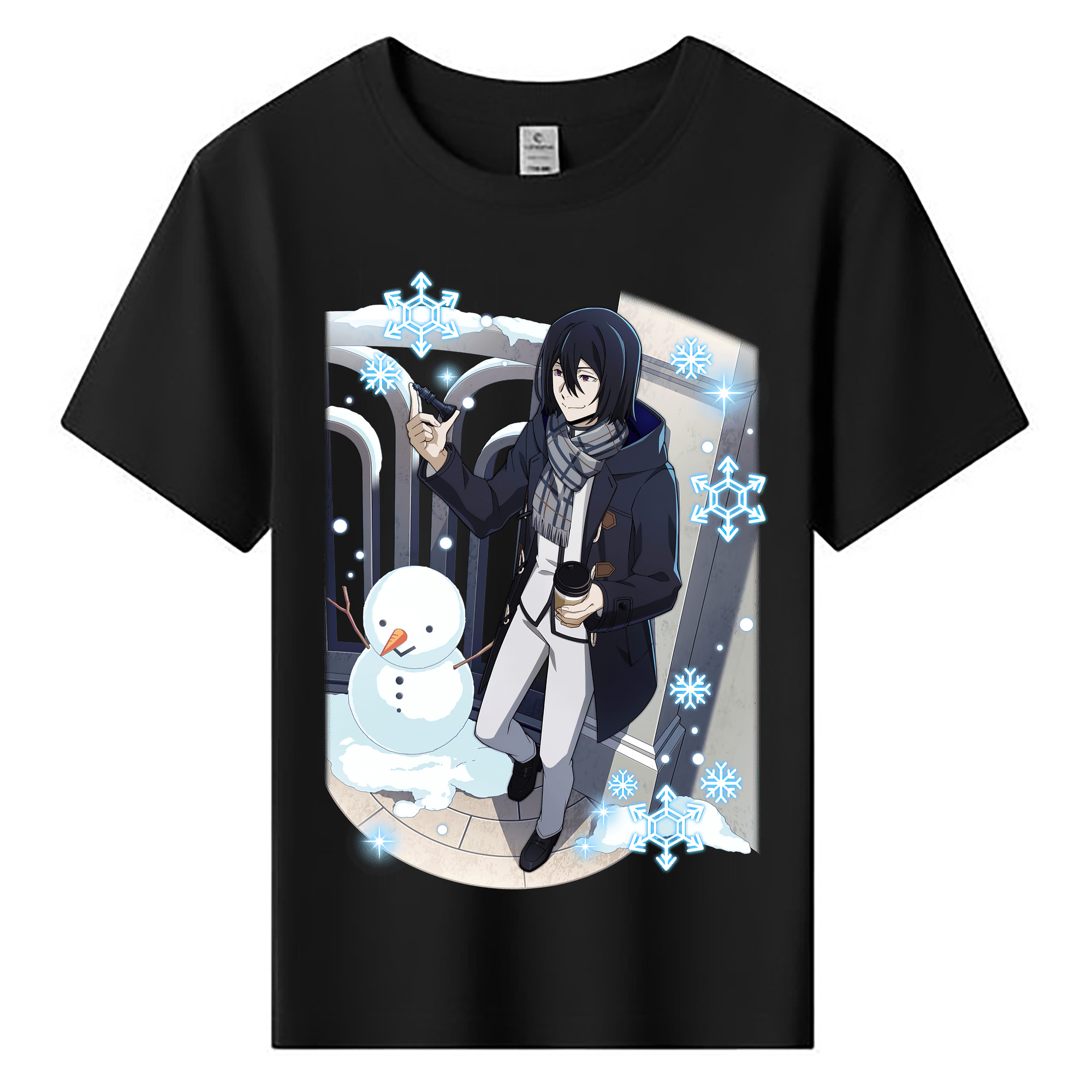 （画像用） 文豪ストレイドッグス Bungo Stray Dogs 綿100％キッズTシャツ（フロントプリント）