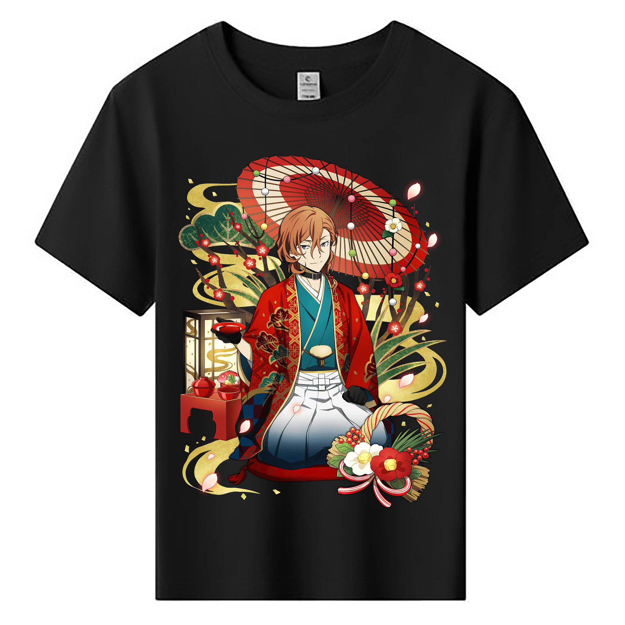 （画像用） 文豪ストレイドッグス Bungo Stray Dogs 綿100％キッズTシャツ（フロントプリント）
