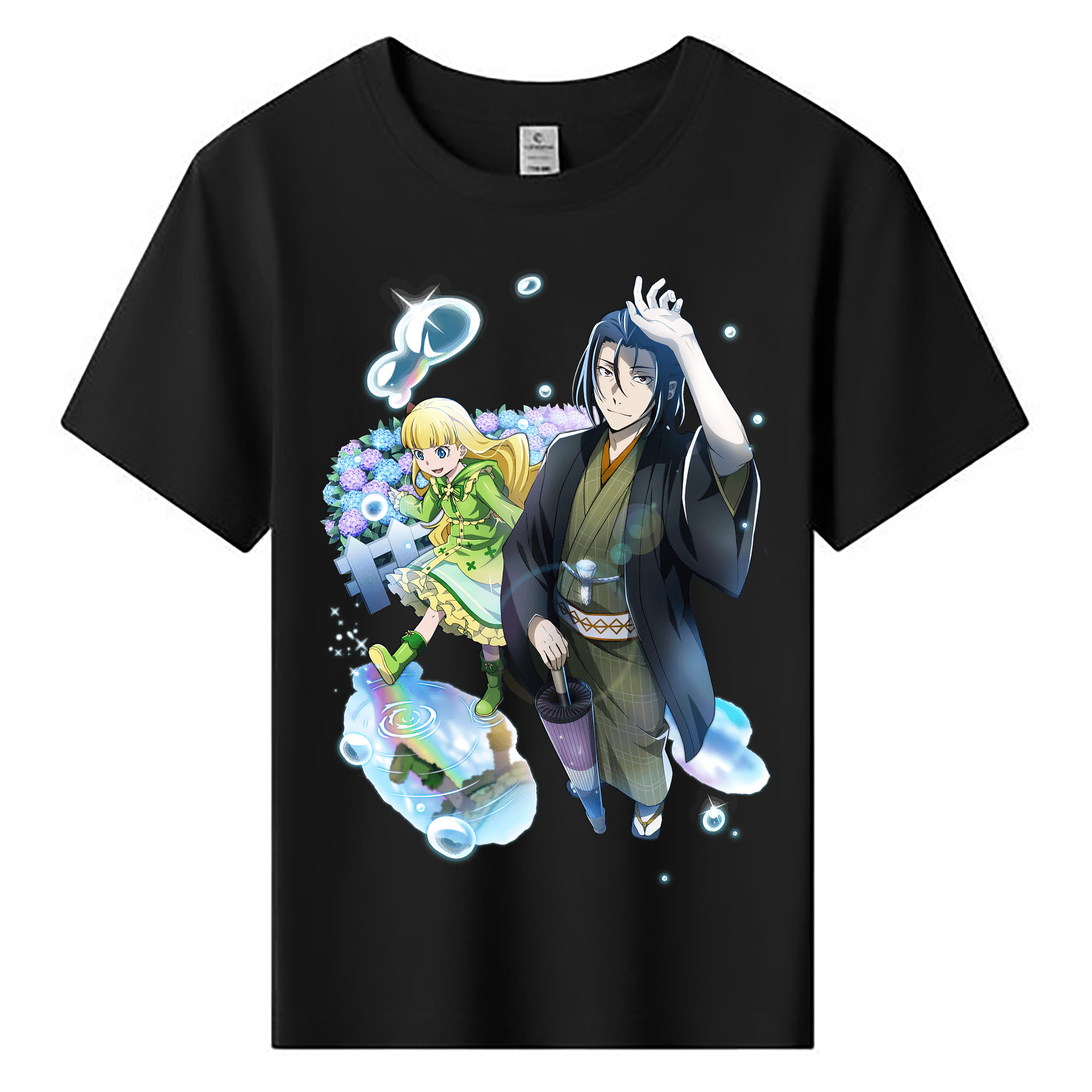 （画像用） 文豪ストレイドッグス Bungo Stray Dogs 綿100％キッズTシャツ（フロントプリント）