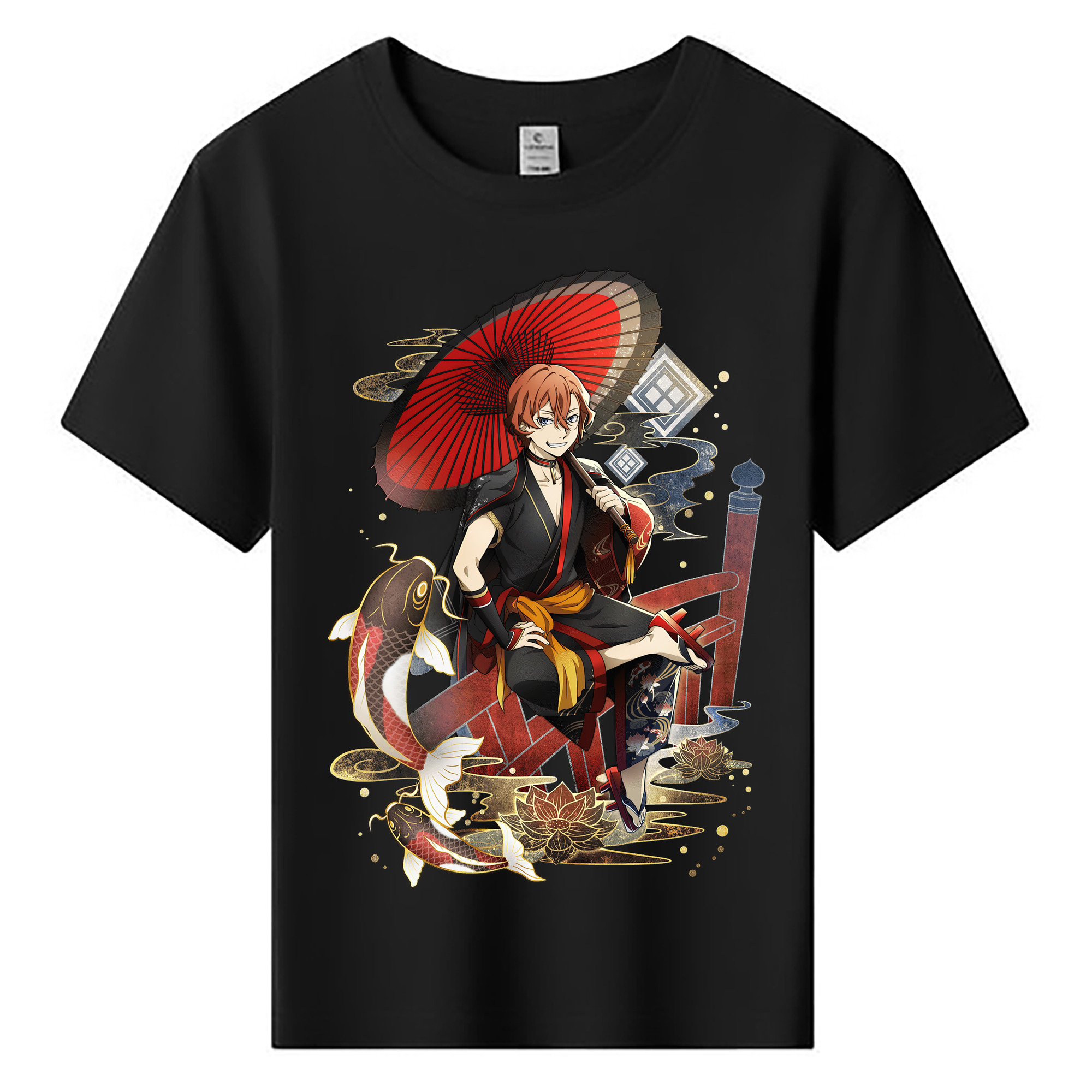 （画像用） 文豪ストレイドッグス Bungo Stray Dogs 綿100％キッズTシャツ（フロントプリント）