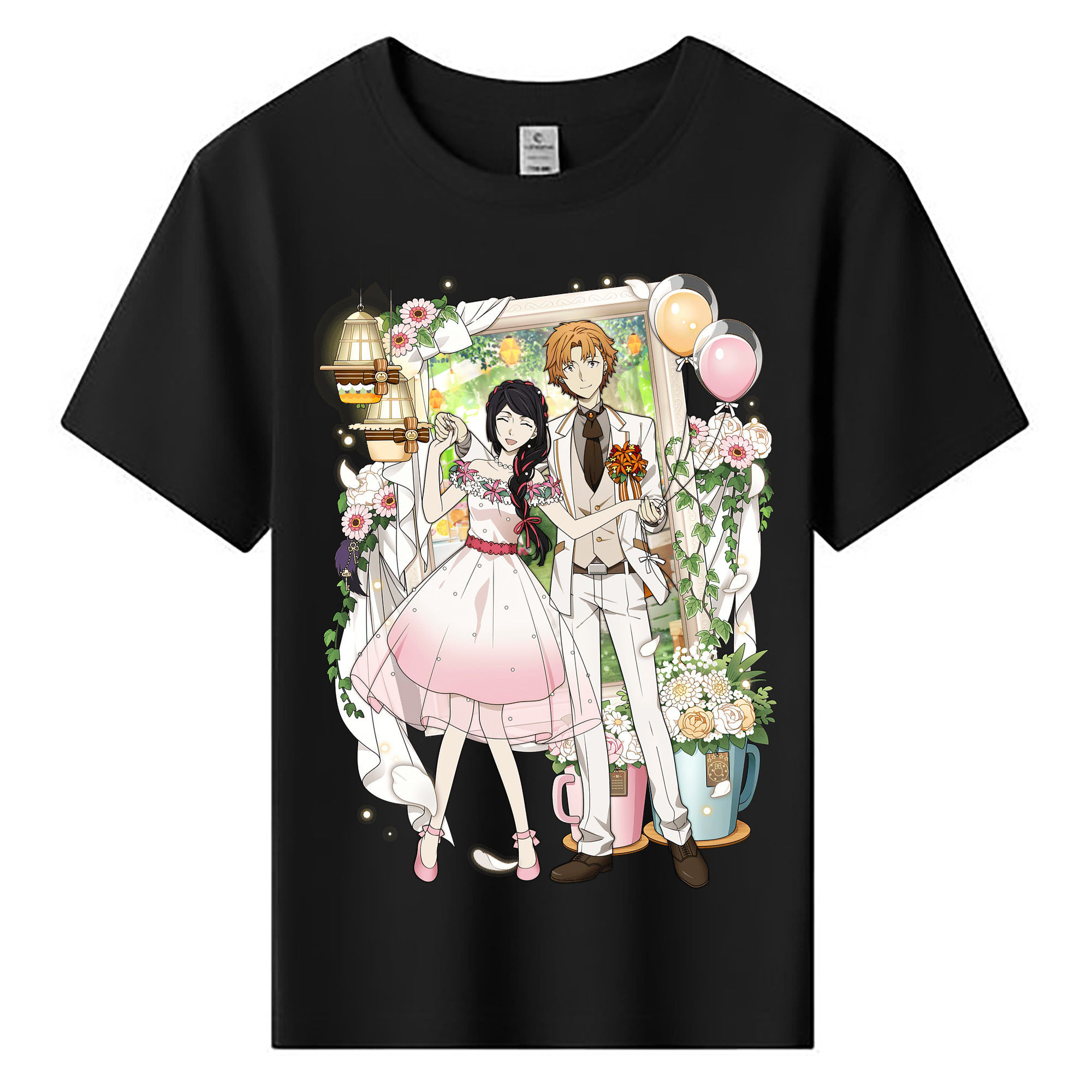 （画像用） 文豪ストレイドッグス Bungo Stray Dogs 綿100％キッズTシャツ（フロントプリント）