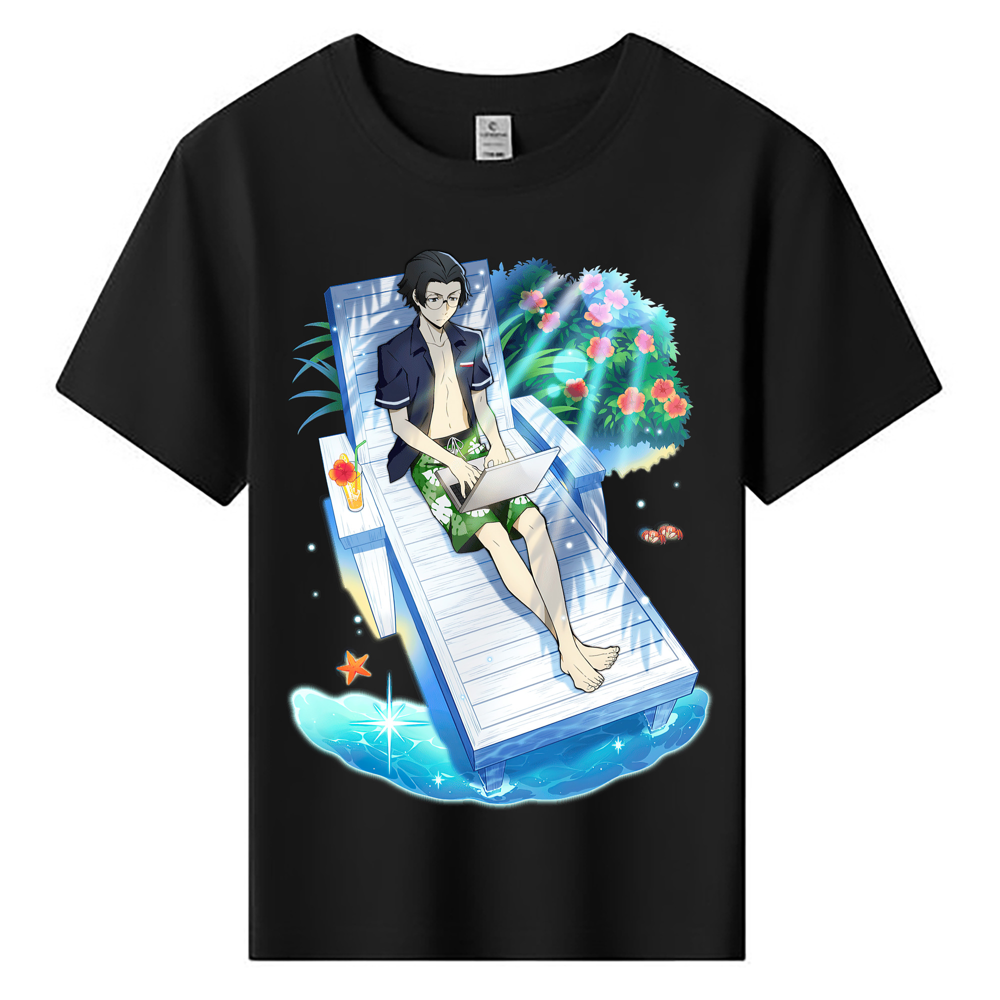 （画像用） 文豪ストレイドッグス Bungo Stray Dogs 綿100％キッズTシャツ（フロントプリント）