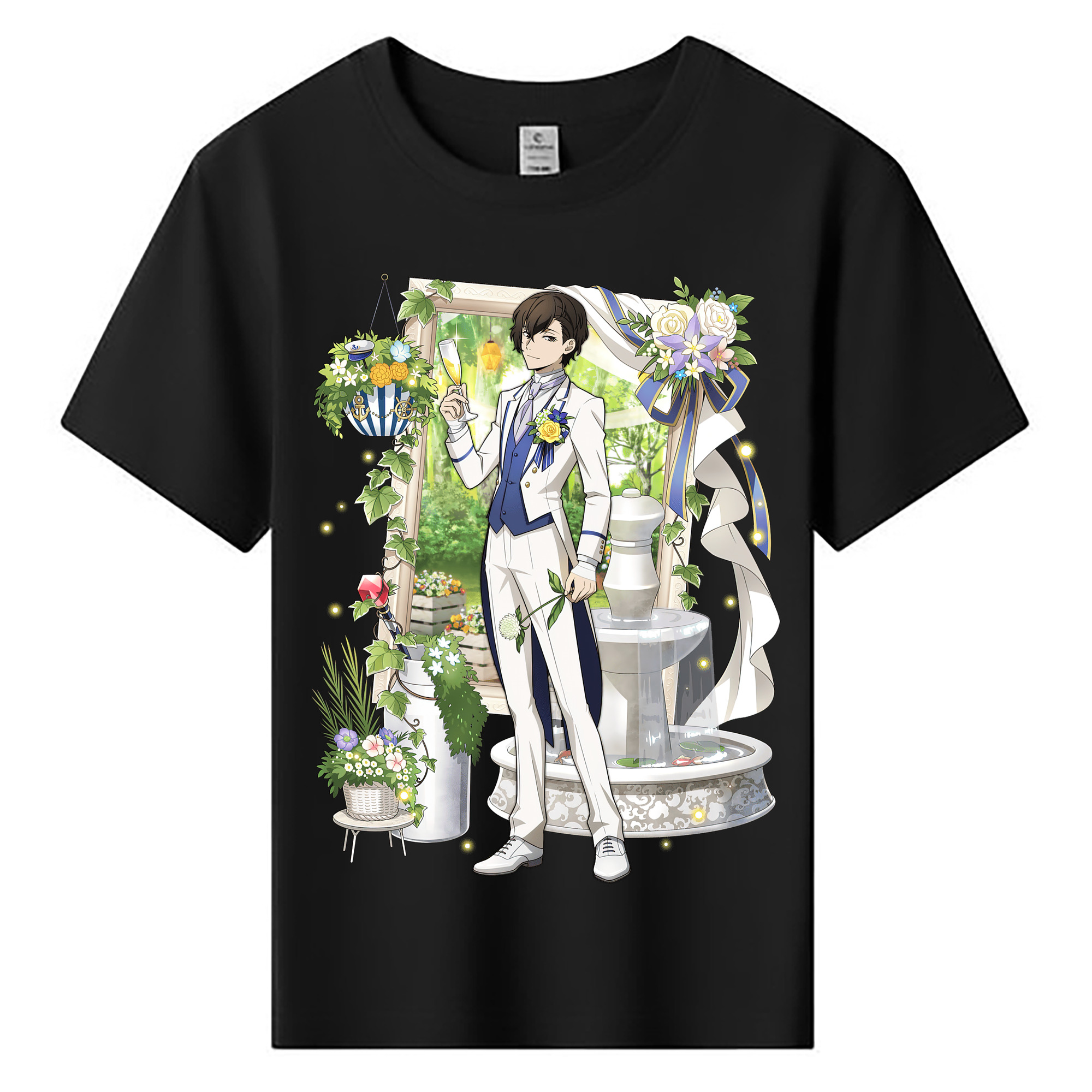 （画像用） 文豪ストレイドッグス Bungo Stray Dogs 綿100％キッズTシャツ（フロントプリント）