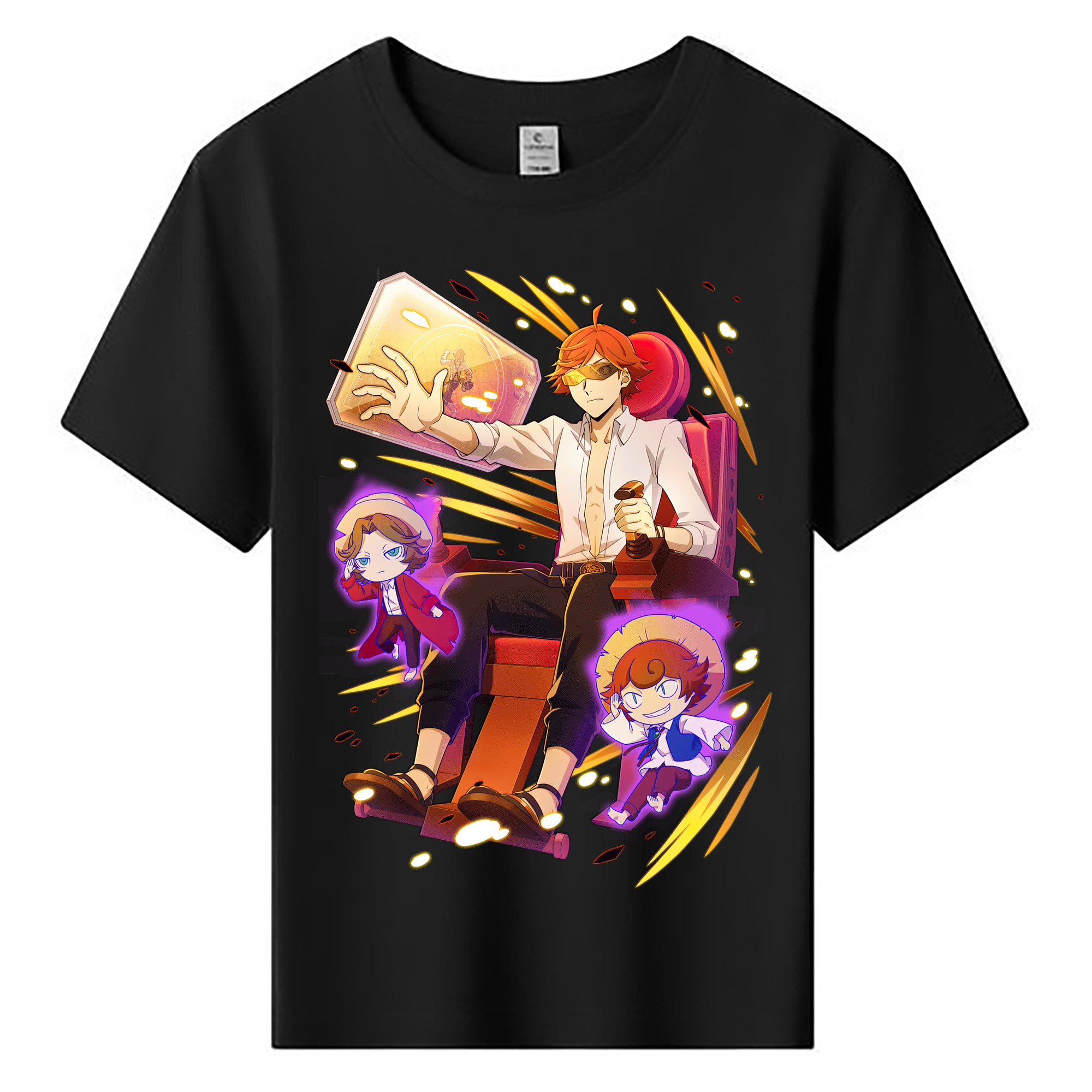 （画像用） 文豪ストレイドッグス Bungo Stray Dogs 綿100％キッズTシャツ（フロントプリント）