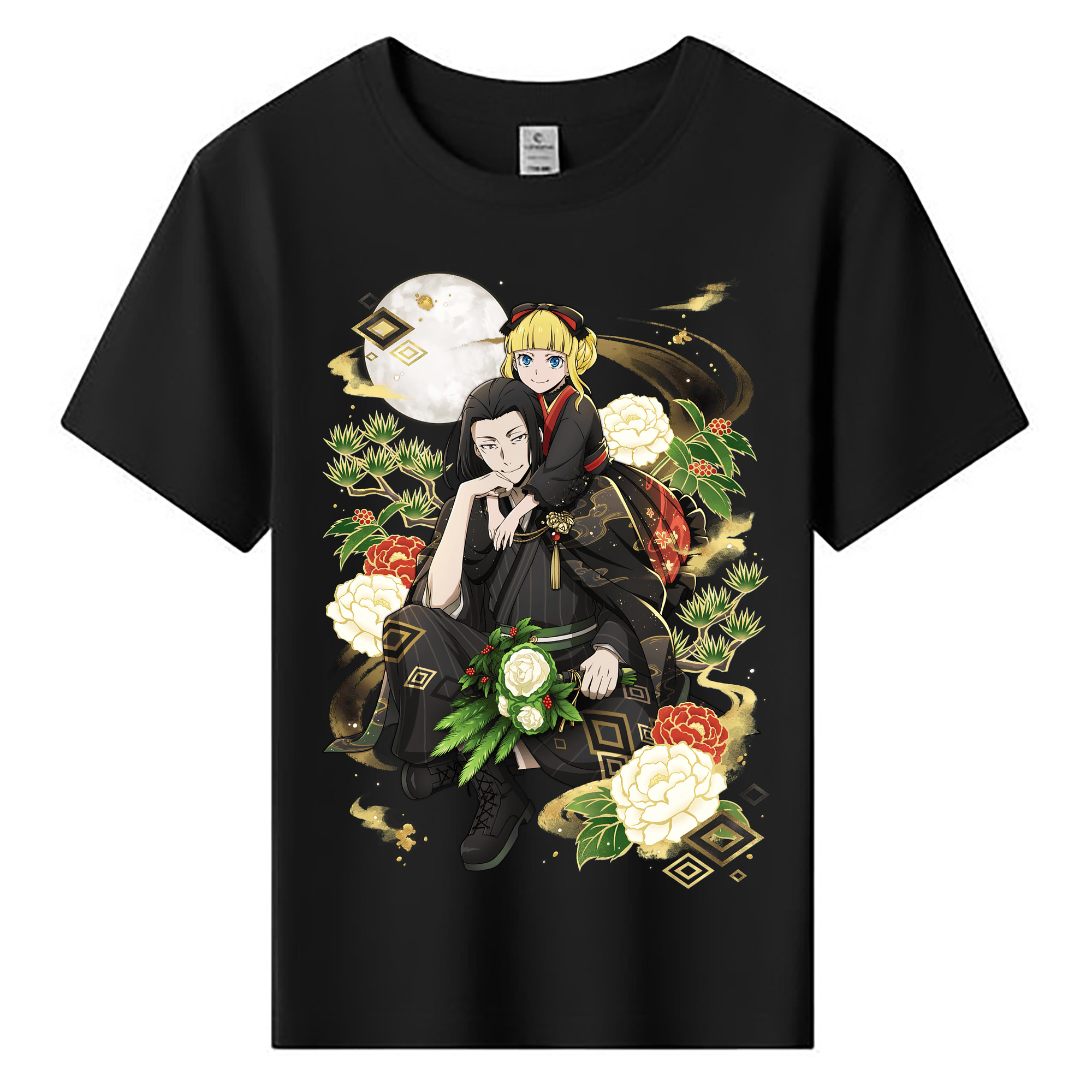 （画像用） 文豪ストレイドッグス Bungo Stray Dogs 綿100％キッズTシャツ（フロントプリント）