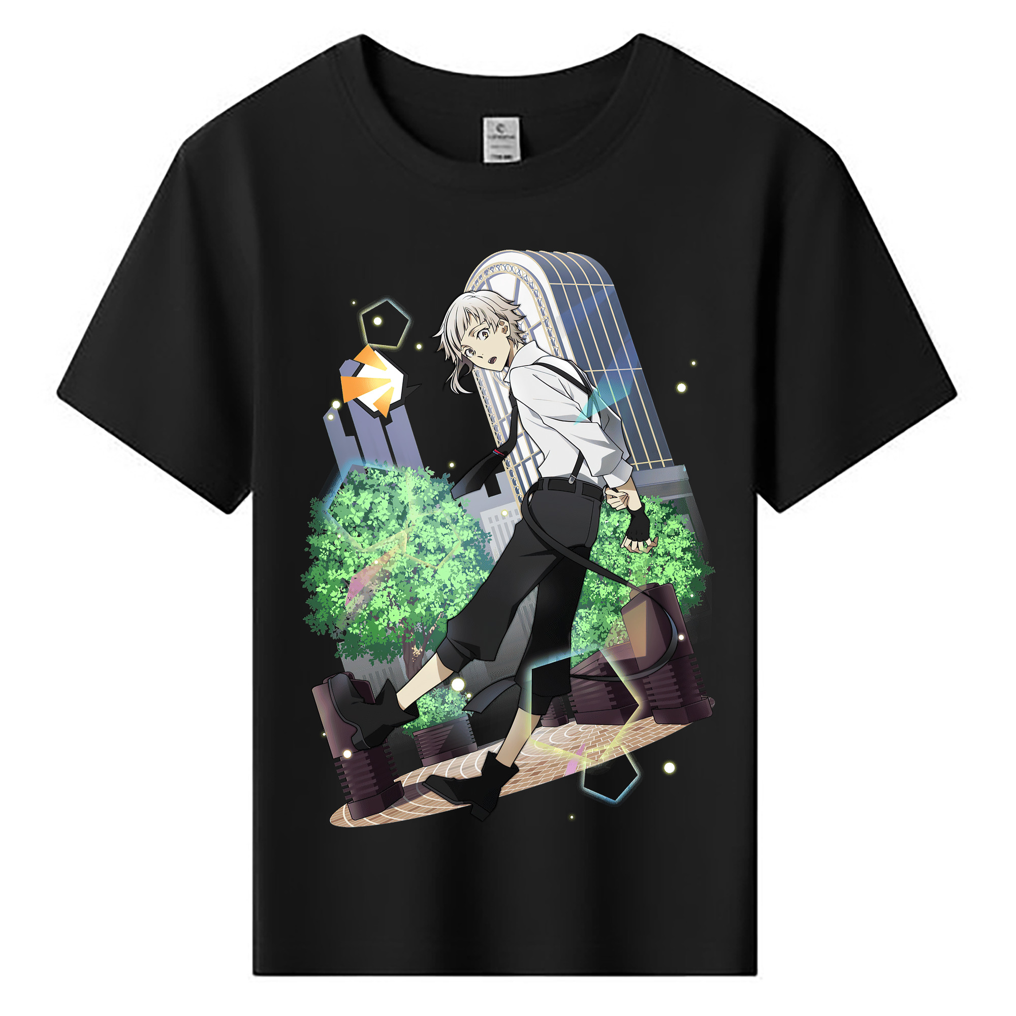 （画像用） 文豪ストレイドッグス Bungo Stray Dogs 綿100％キッズTシャツ（フロントプリント）