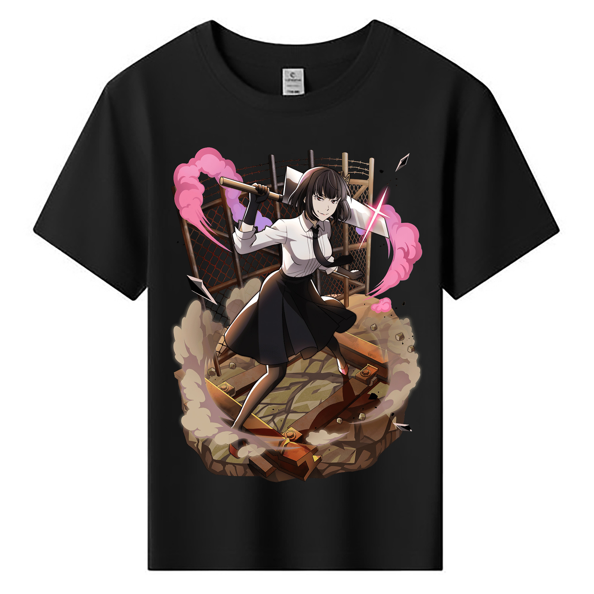 （画像用） 文豪ストレイドッグス Bungo Stray Dogs 綿100％キッズTシャツ（フロントプリント）