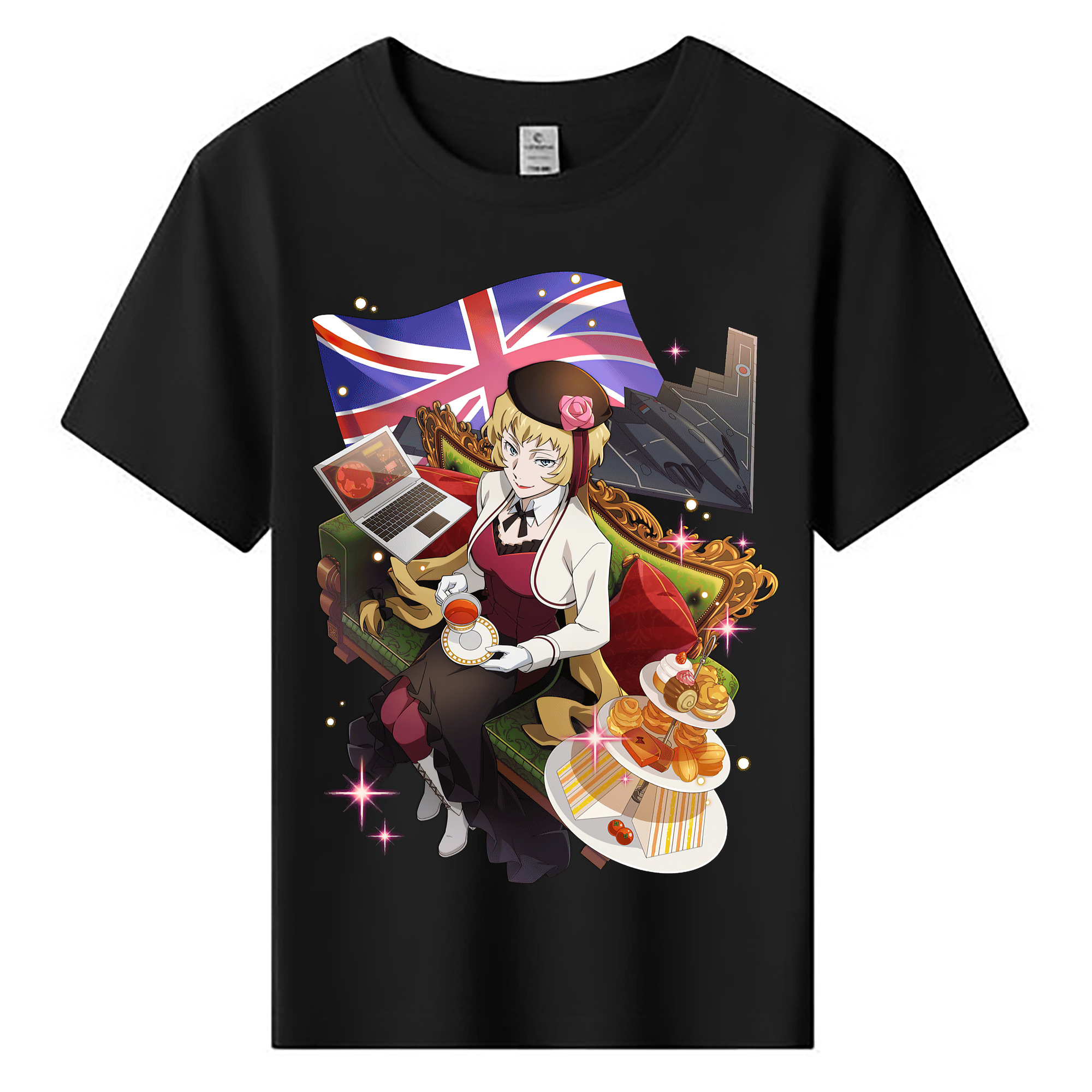 （画像用） 文豪ストレイドッグス Bungo Stray Dogs 綿100％キッズTシャツ（フロントプリント）