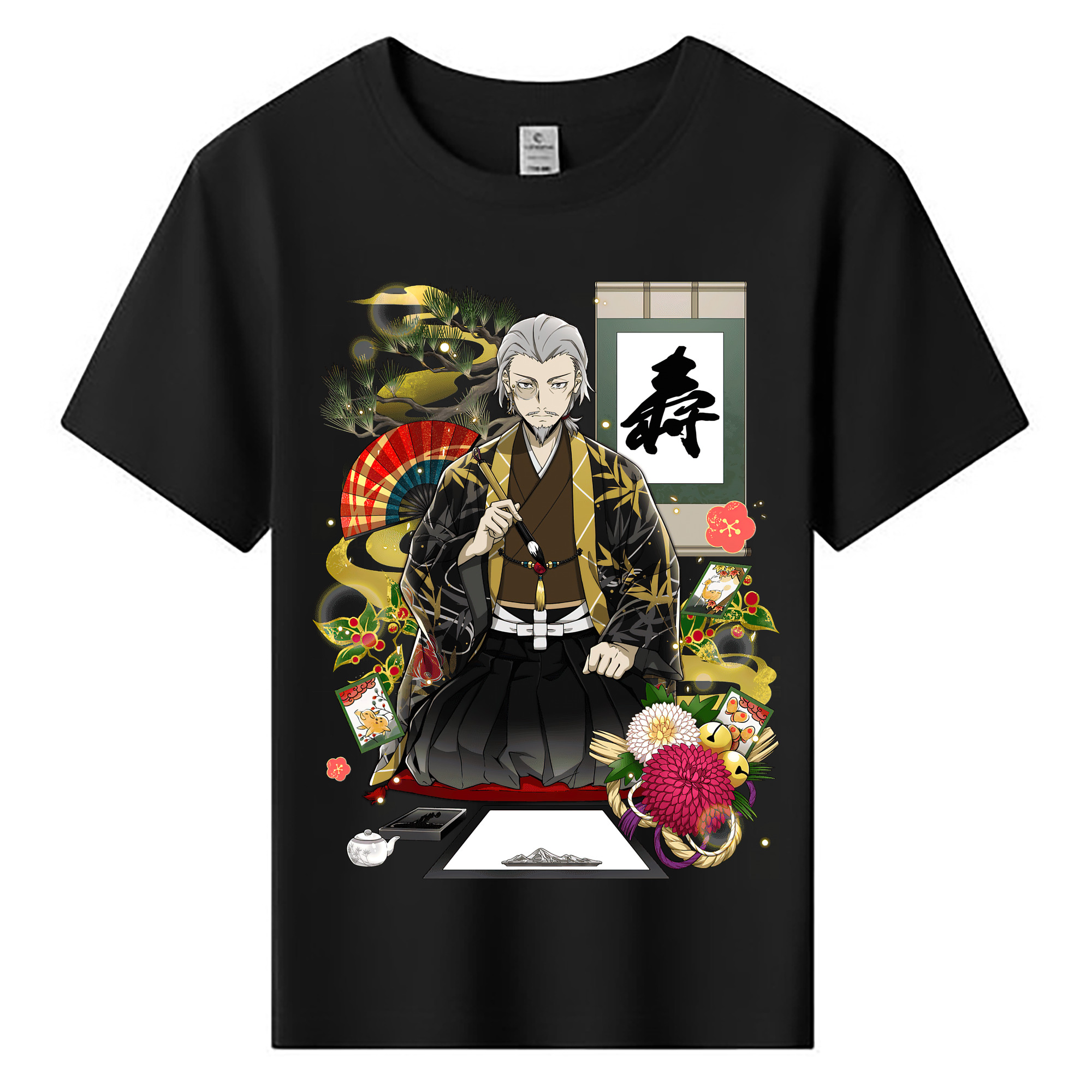 （画像用） 文豪ストレイドッグス Bungo Stray Dogs 綿100％キッズTシャツ（フロントプリント）