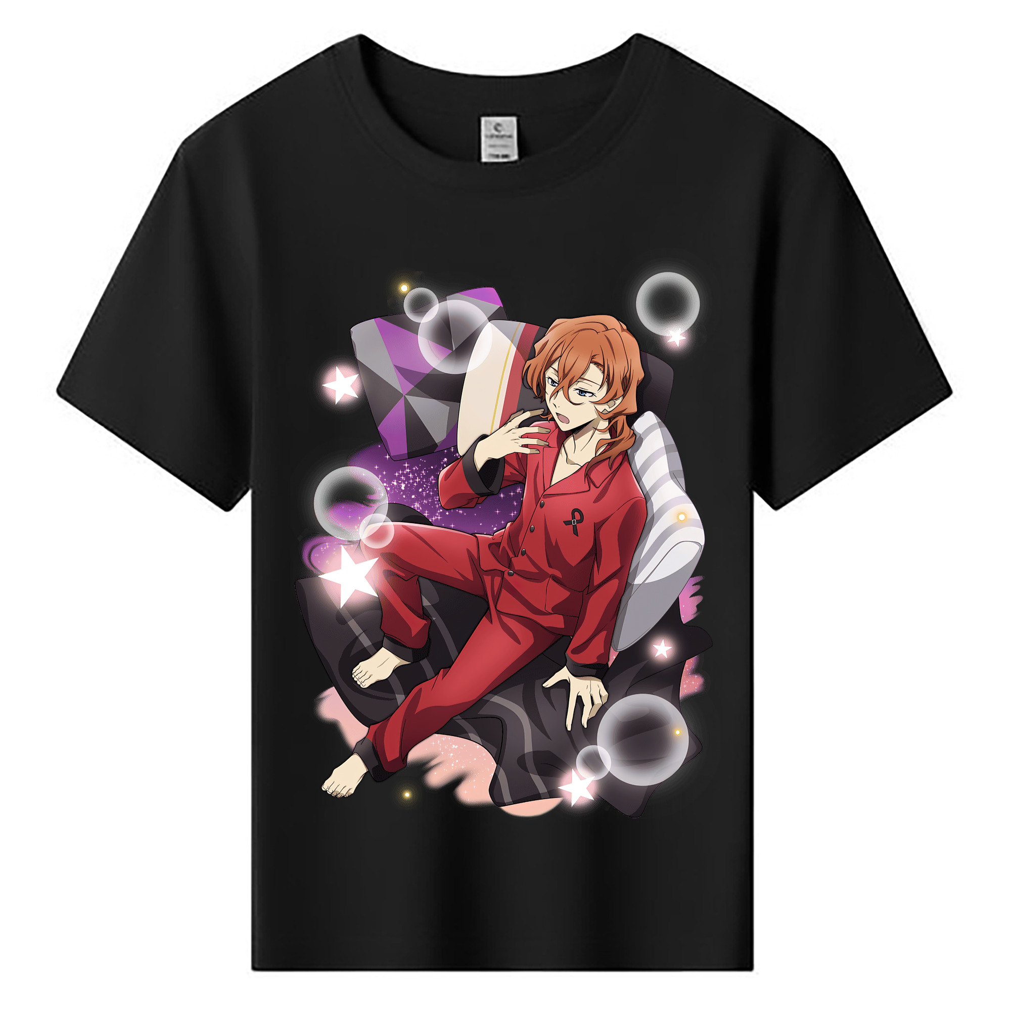 （画像用） 文豪ストレイドッグス Bungo Stray Dogs 綿100％キッズTシャツ（フロントプリント）