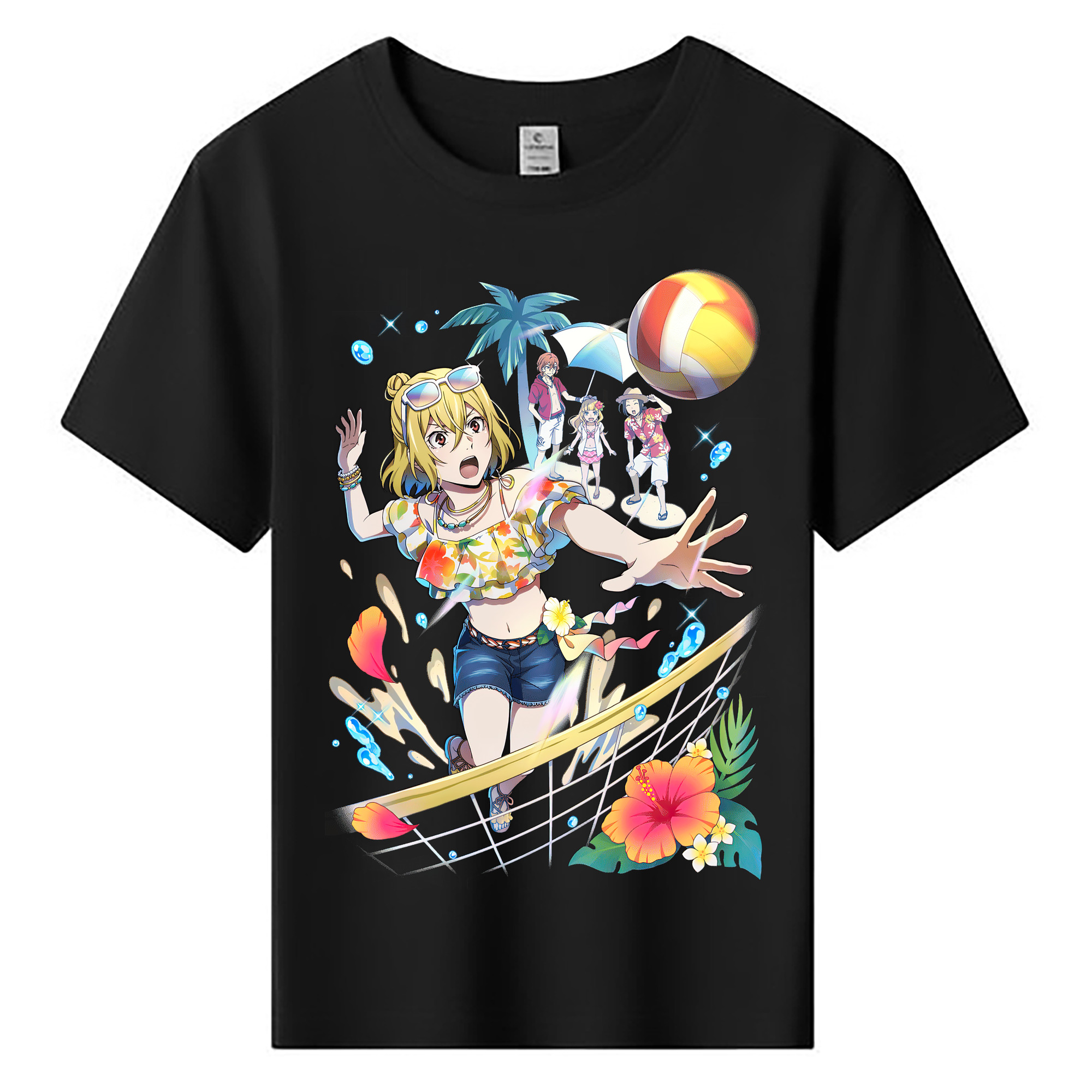 （画像用） 文豪ストレイドッグス Bungo Stray Dogs 綿100％キッズTシャツ（フロントプリント）