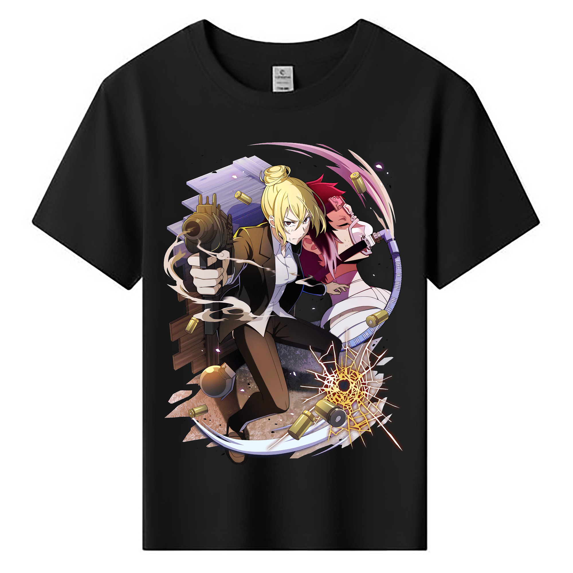 （画像用） 文豪ストレイドッグス Bungo Stray Dogs 綿100％キッズTシャツ（フロントプリント）