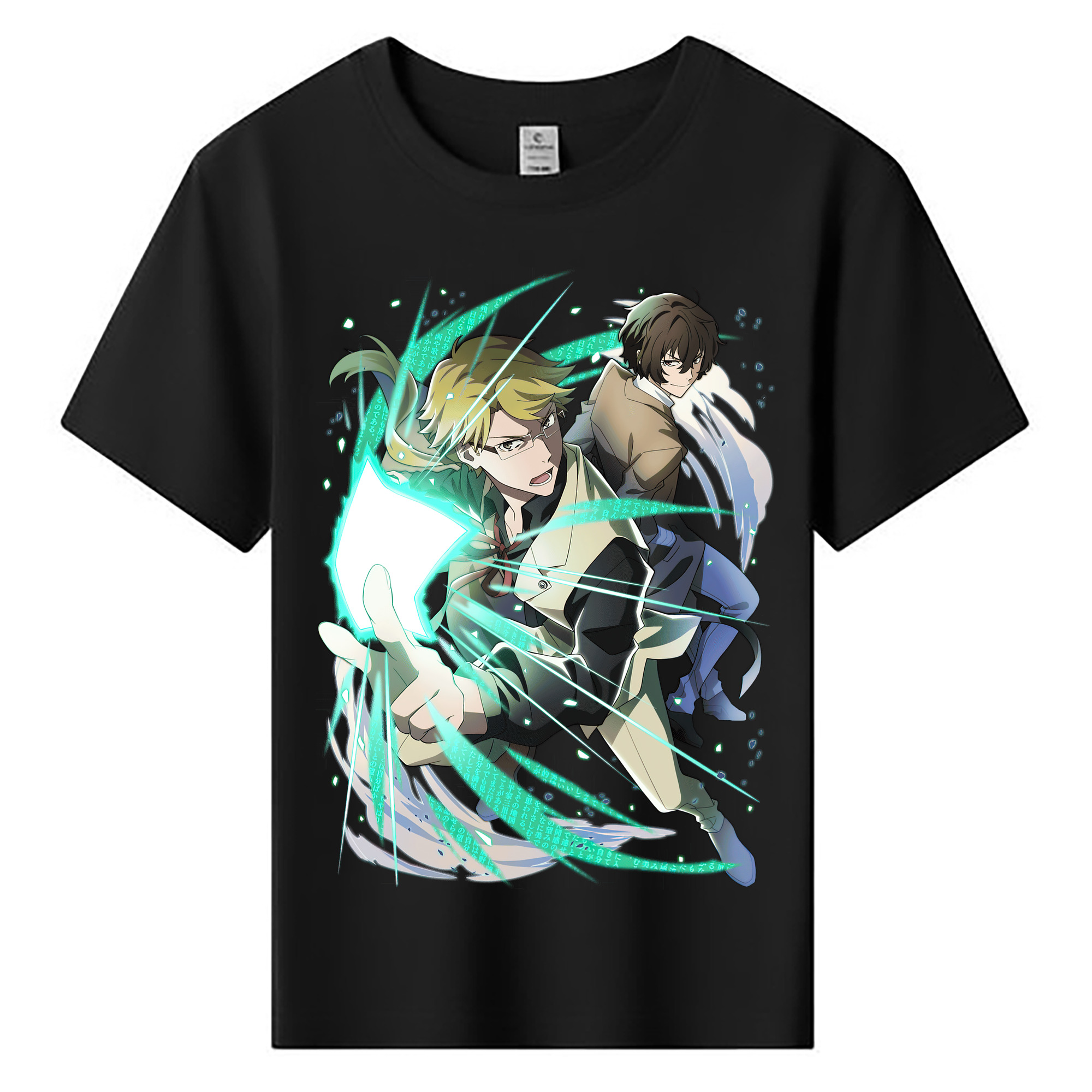 （画像用） 文豪ストレイドッグス Bungo Stray Dogs 綿100％キッズTシャツ（フロントプリント）
