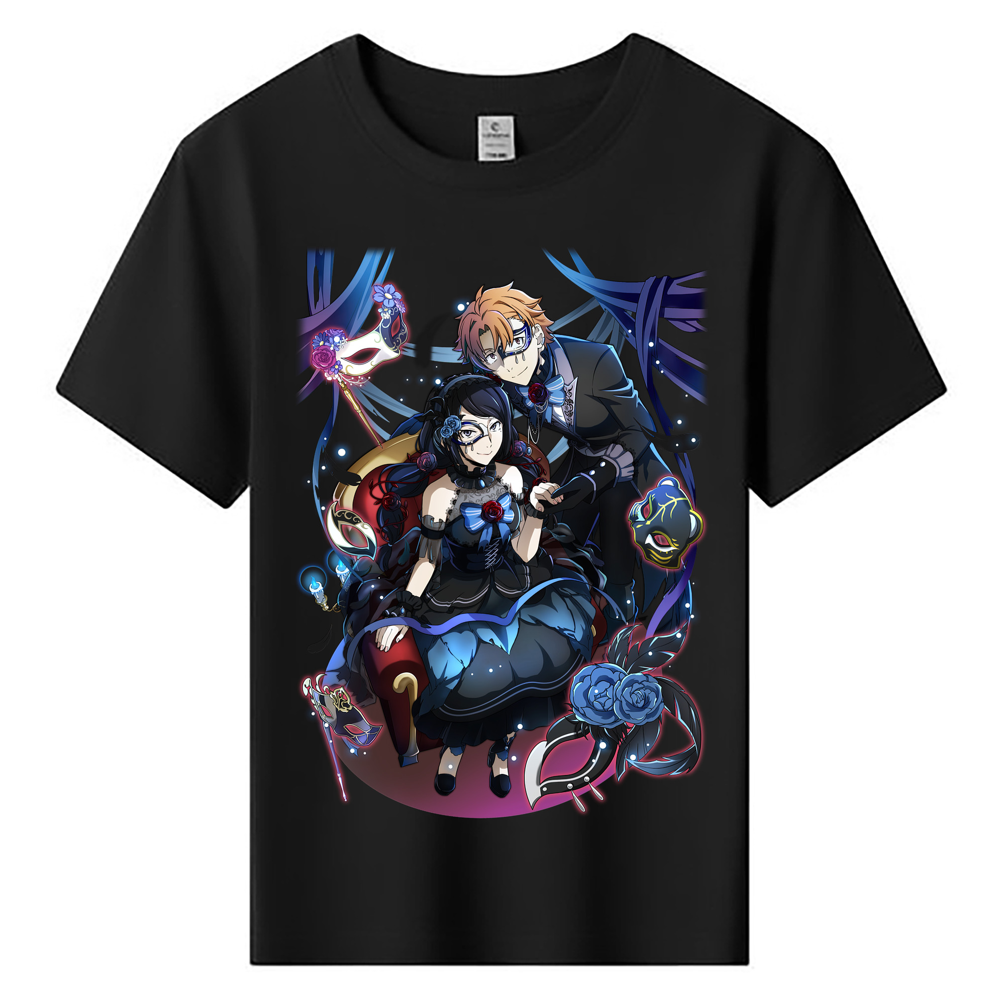 （画像用） 文豪ストレイドッグス Bungo Stray Dogs 綿100％キッズTシャツ（フロントプリント）