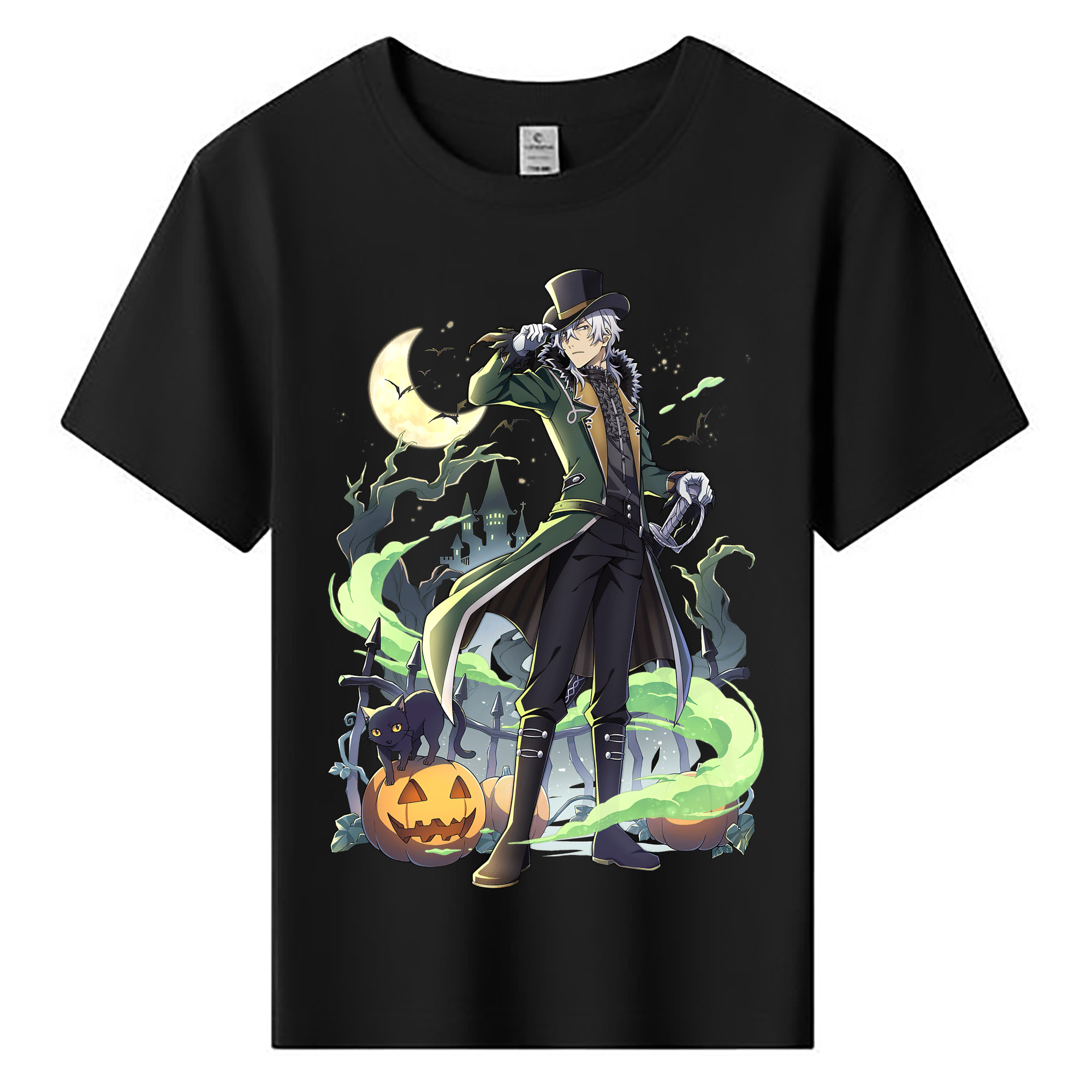 （画像用） 文豪ストレイドッグス Bungo Stray Dogs 綿100％キッズTシャツ（フロントプリント）