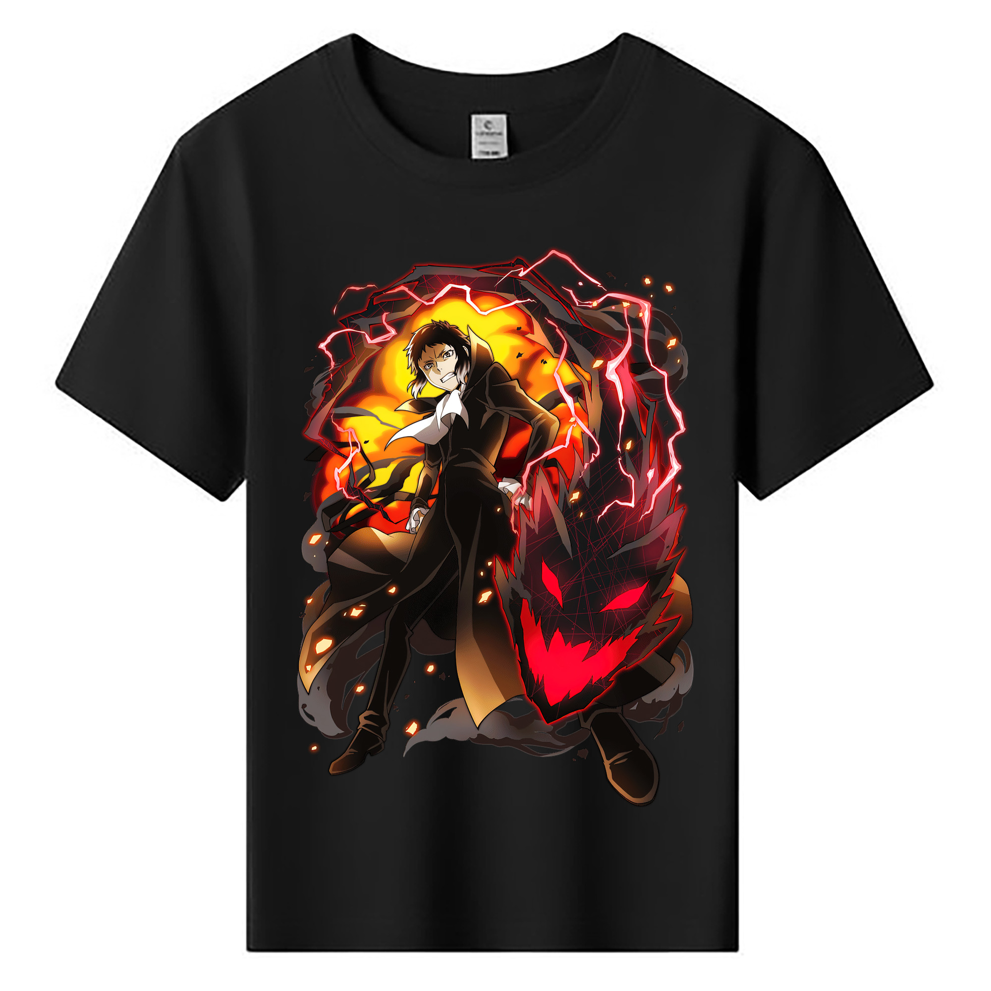 （画像用） 文豪ストレイドッグス Bungo Stray Dogs 綿100％キッズTシャツ（フロントプリント）